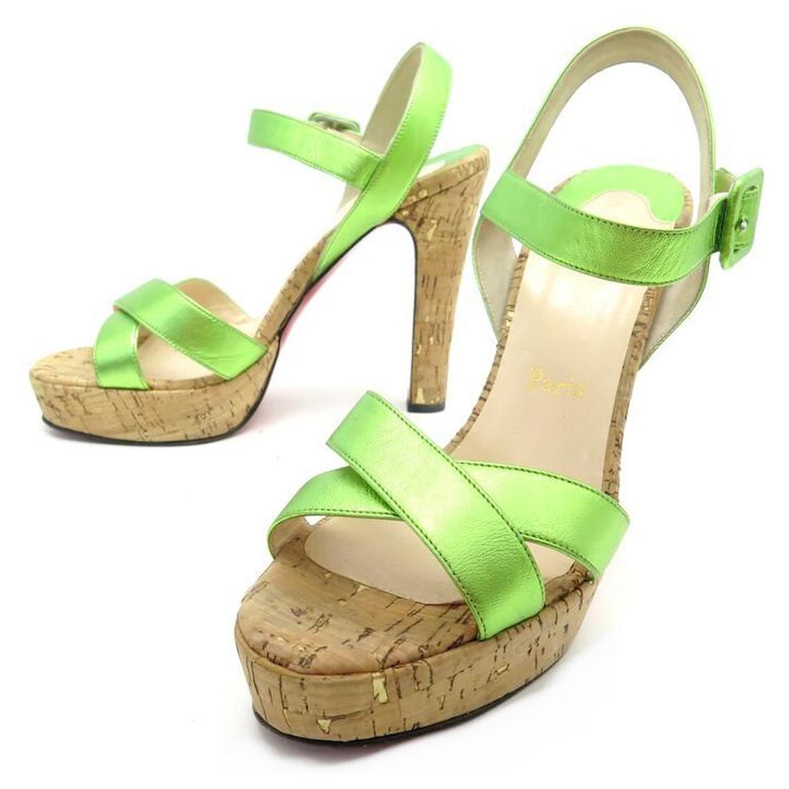 Buy NEON GREEN Heeled Sandals for Women by Moda-X Online | Ajio.com