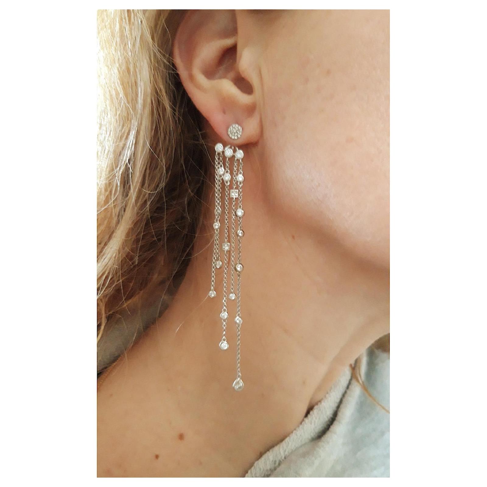 APM Monaco Aretes Plata Plata ref.526936 Joli Closet