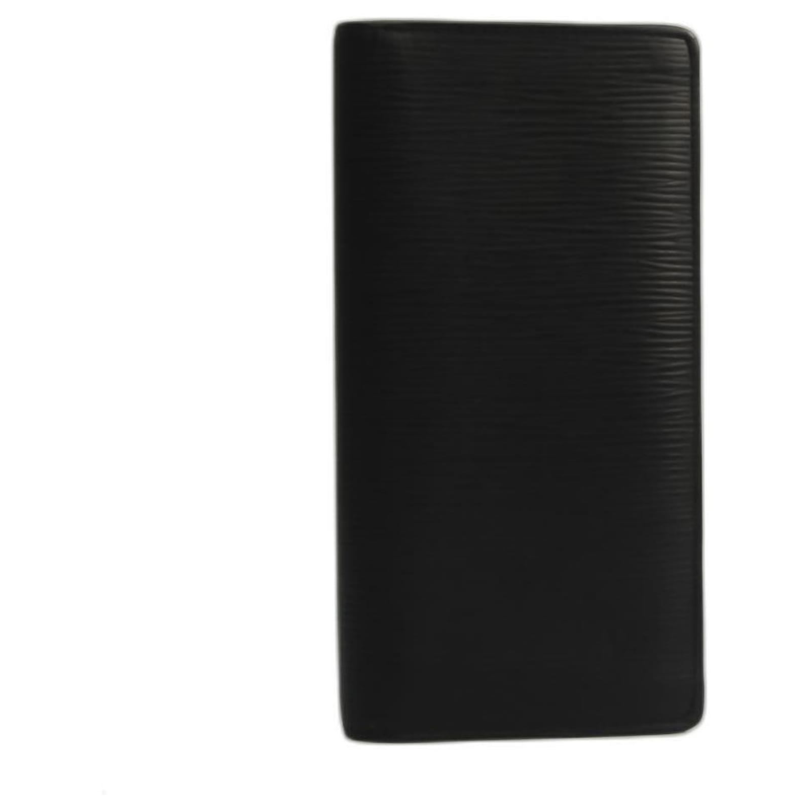 Louis Vuitton Brazza Wallet Black EPI