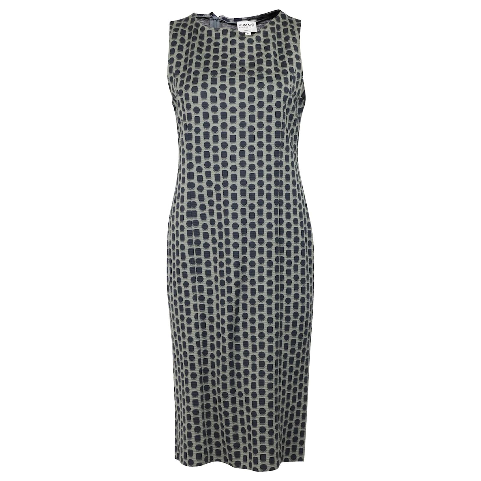 armani polka dot dress