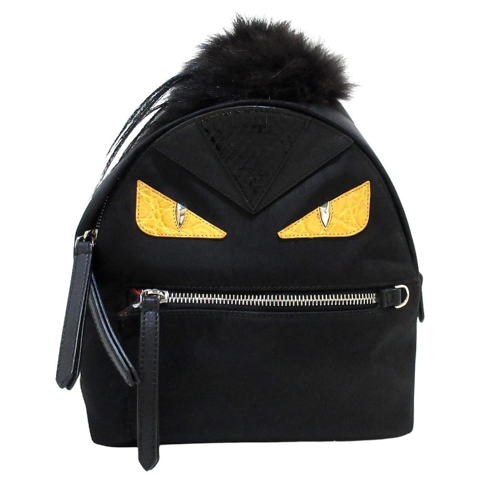 Fendi Monster Black Synthetic ref.529421 - Joli Closet