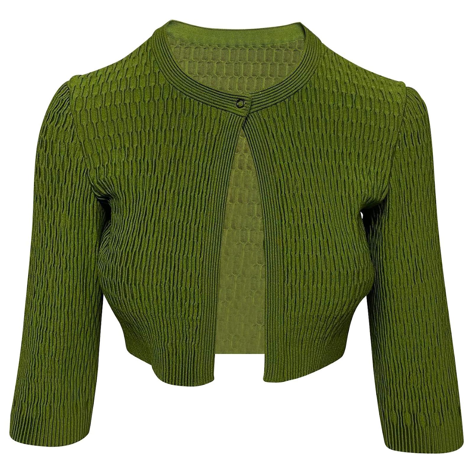 Green bolero sale jacket