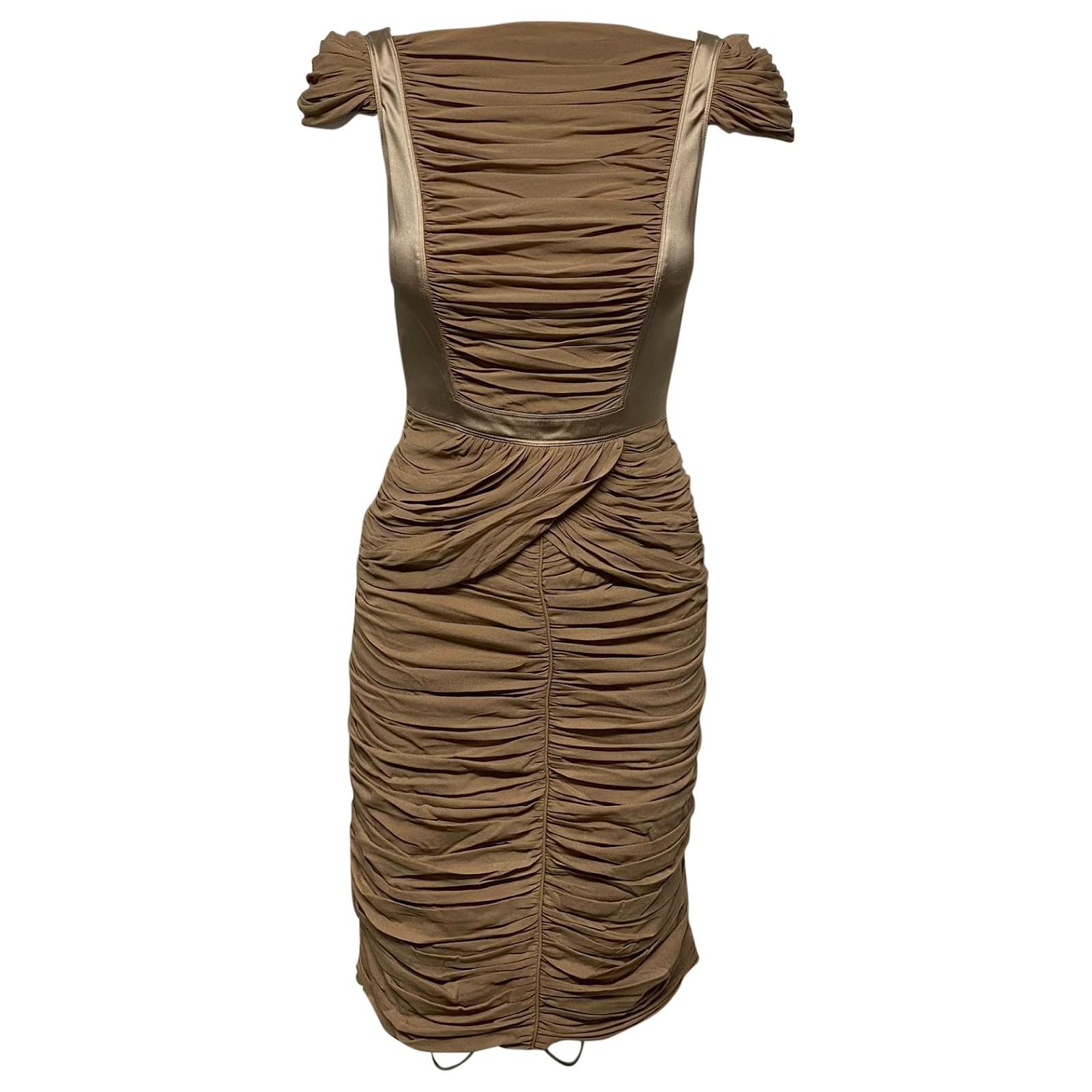 burberry ruched dress