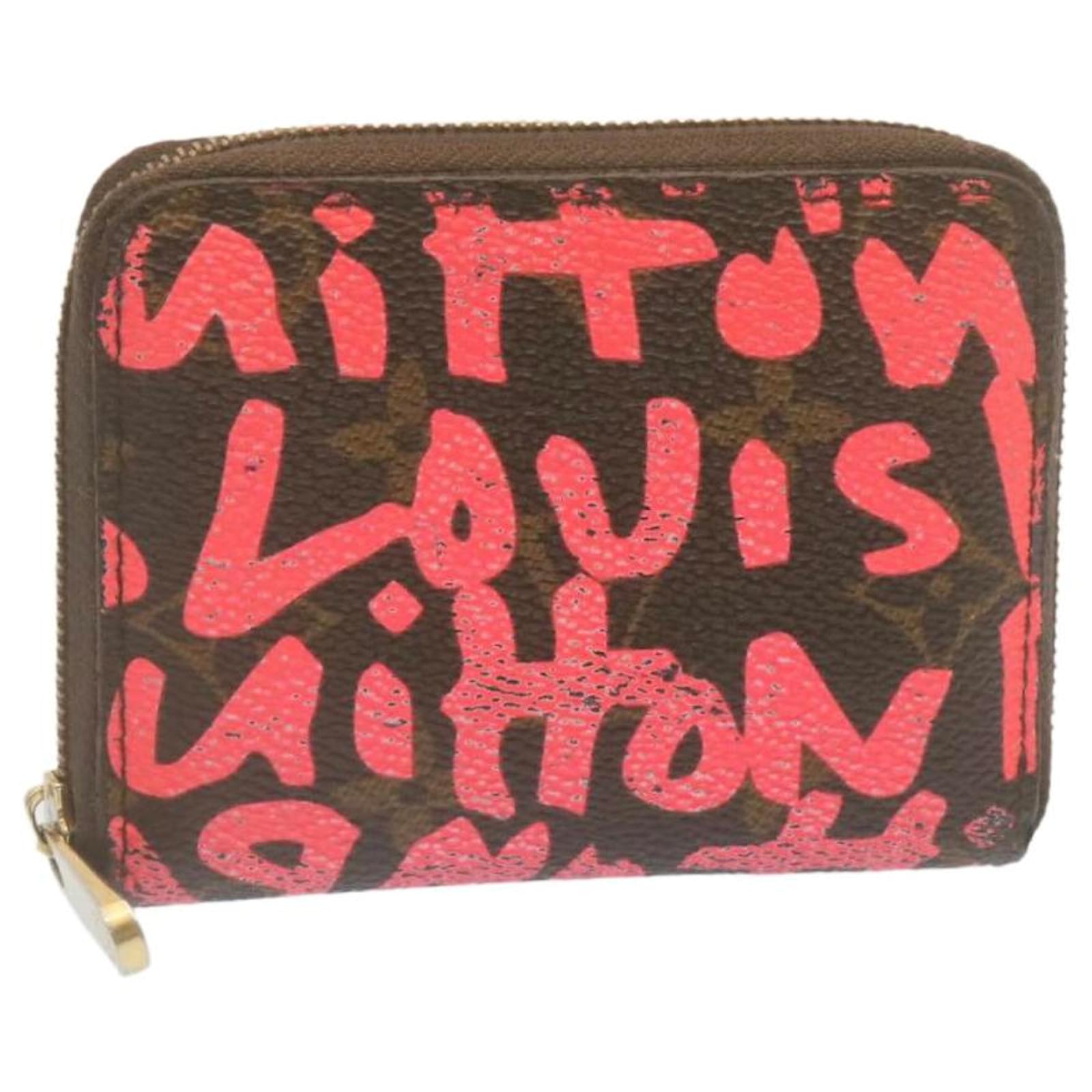 LOUIS VUITTON Monogram Graffiti Zippy Coin Purse Pink LV Auth tp238  ref.530941 - Joli Closet