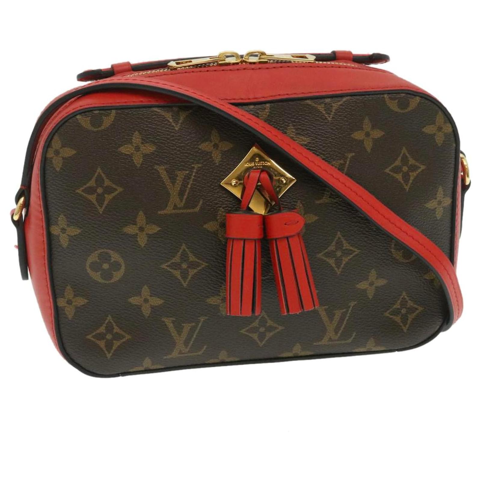 Louis Vuitton Monogram Saintonge M43556 Red Cloth ref.888411 - Joli Closet