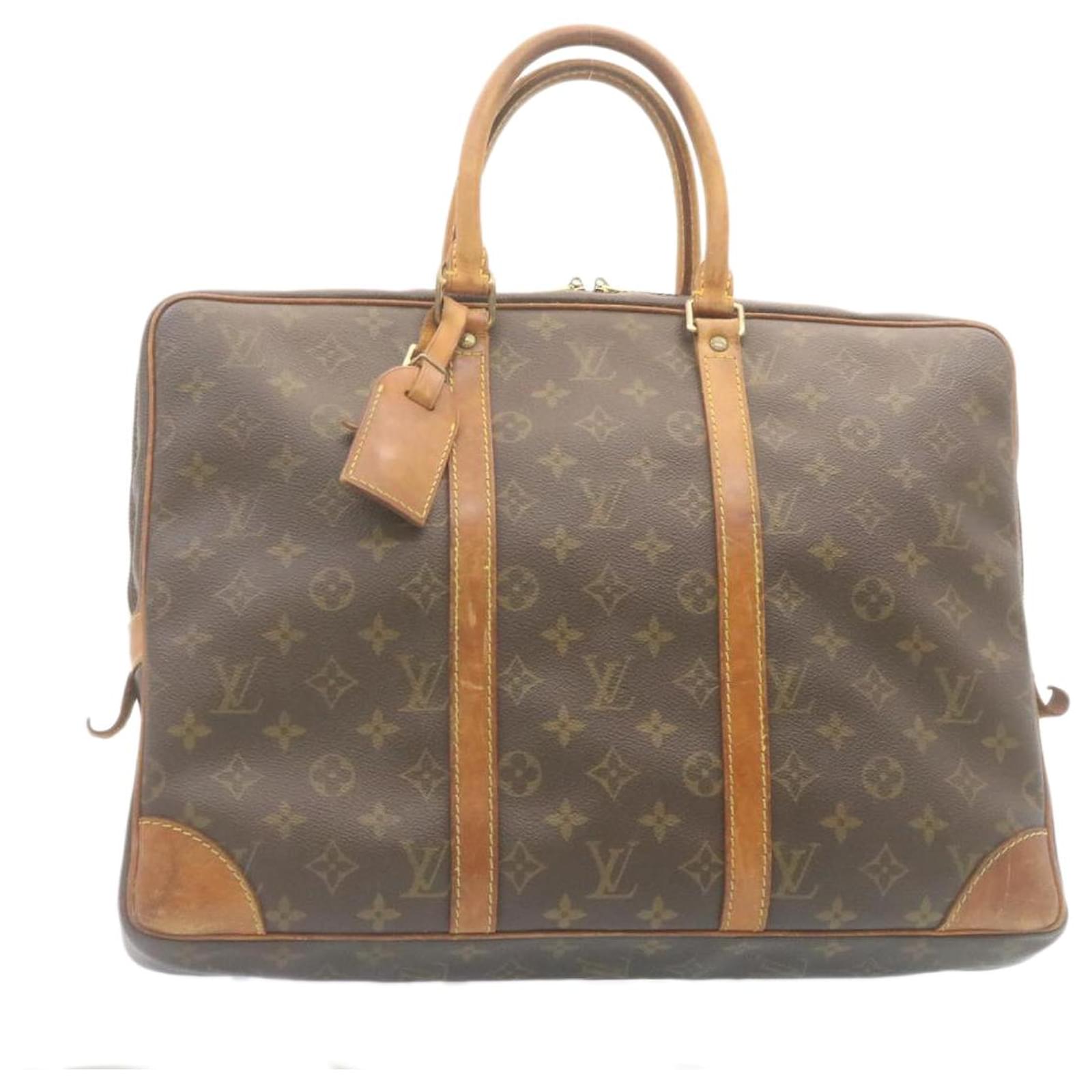 Louis Vuitton Monogram Porte Documents Voyage Business Bag M53361 Lv Auth  Th3594