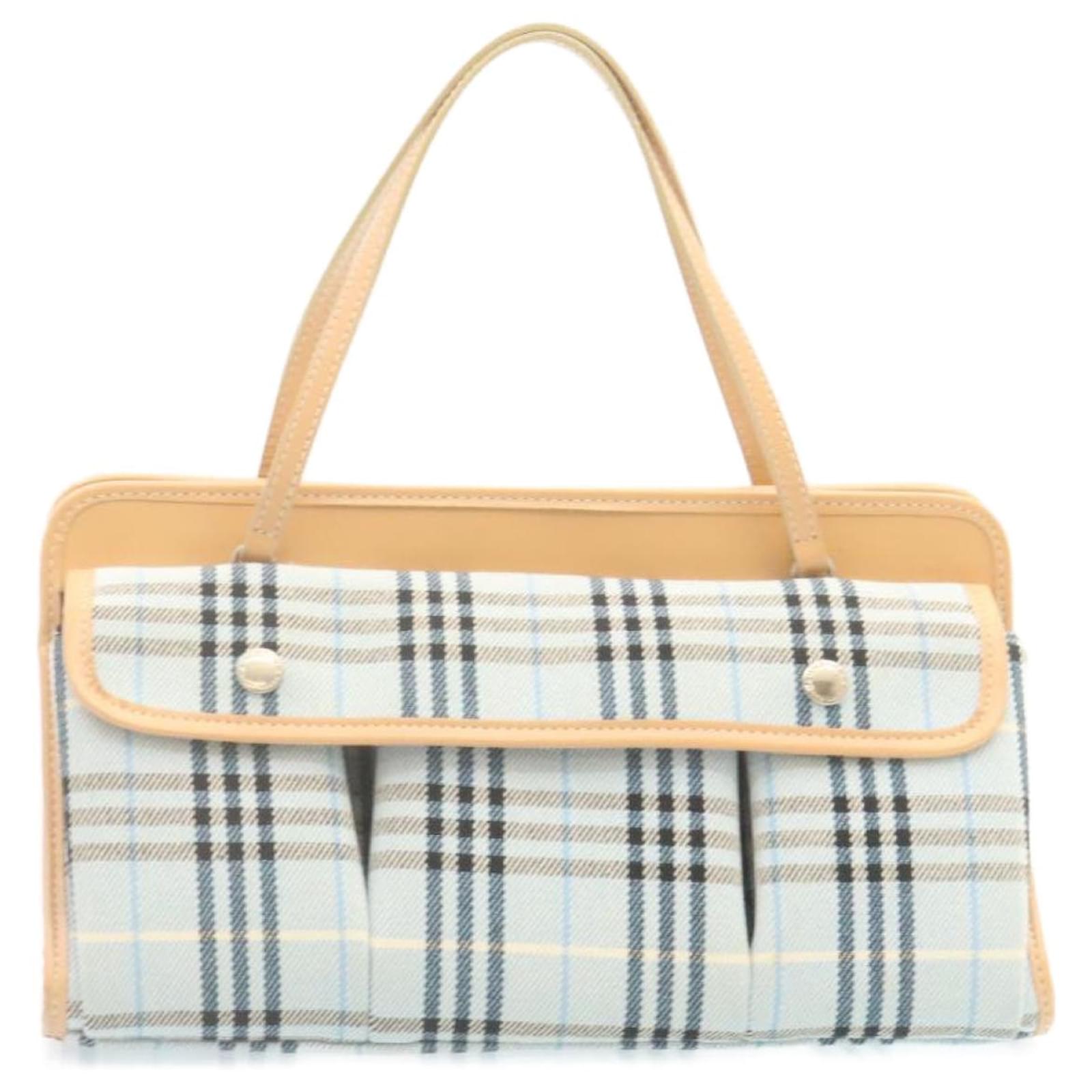 Burberry, Bags, Burberry Blue Label Canvas Tote Bag