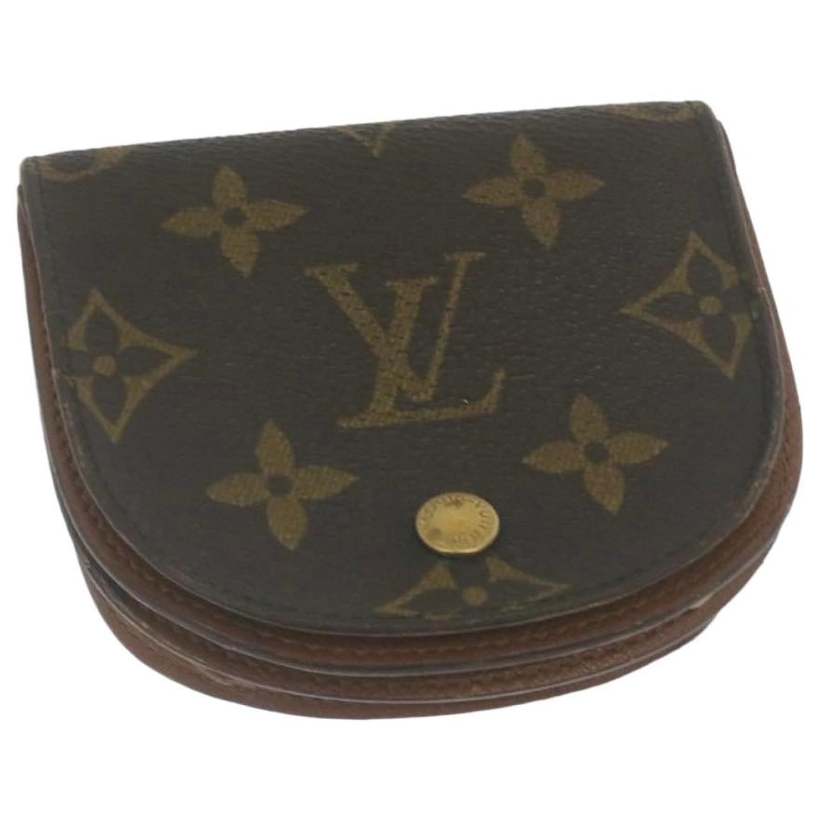 LOUIS VUITTON Monogram Porte Monnaie Guze Coin Purse M61970 LV Auth pt145  Cloth ref.478810 - Joli Closet