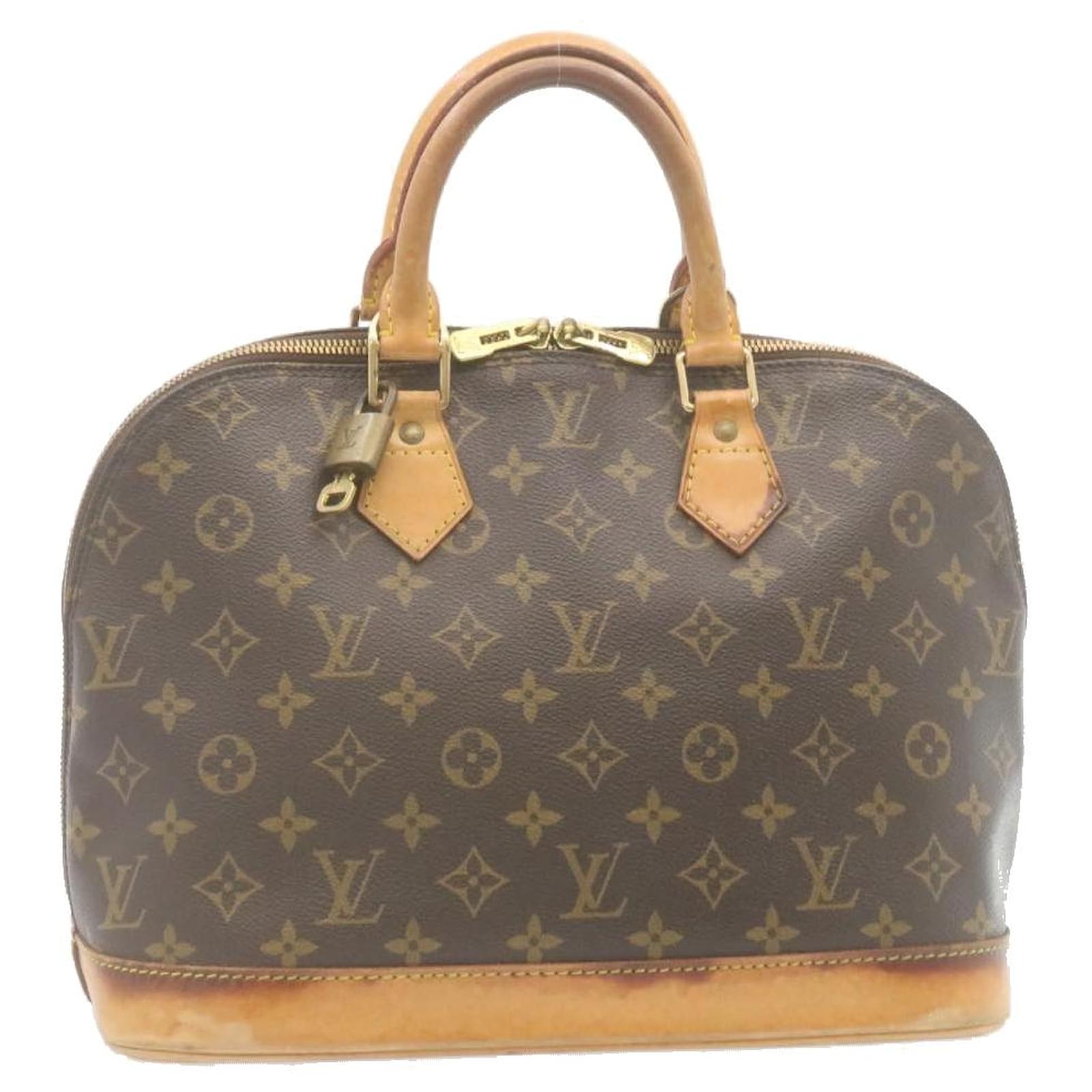 Auth LOUIS VUITTON Alma M51130 Monogram BA0967 Handbag Monogram Canvas