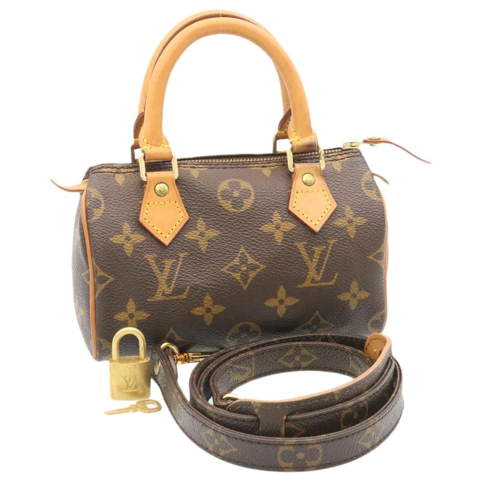 LOUIS VUITTON MINI SPEEDY HAND BAG PURSE MONOGRAM M41534 TH0978