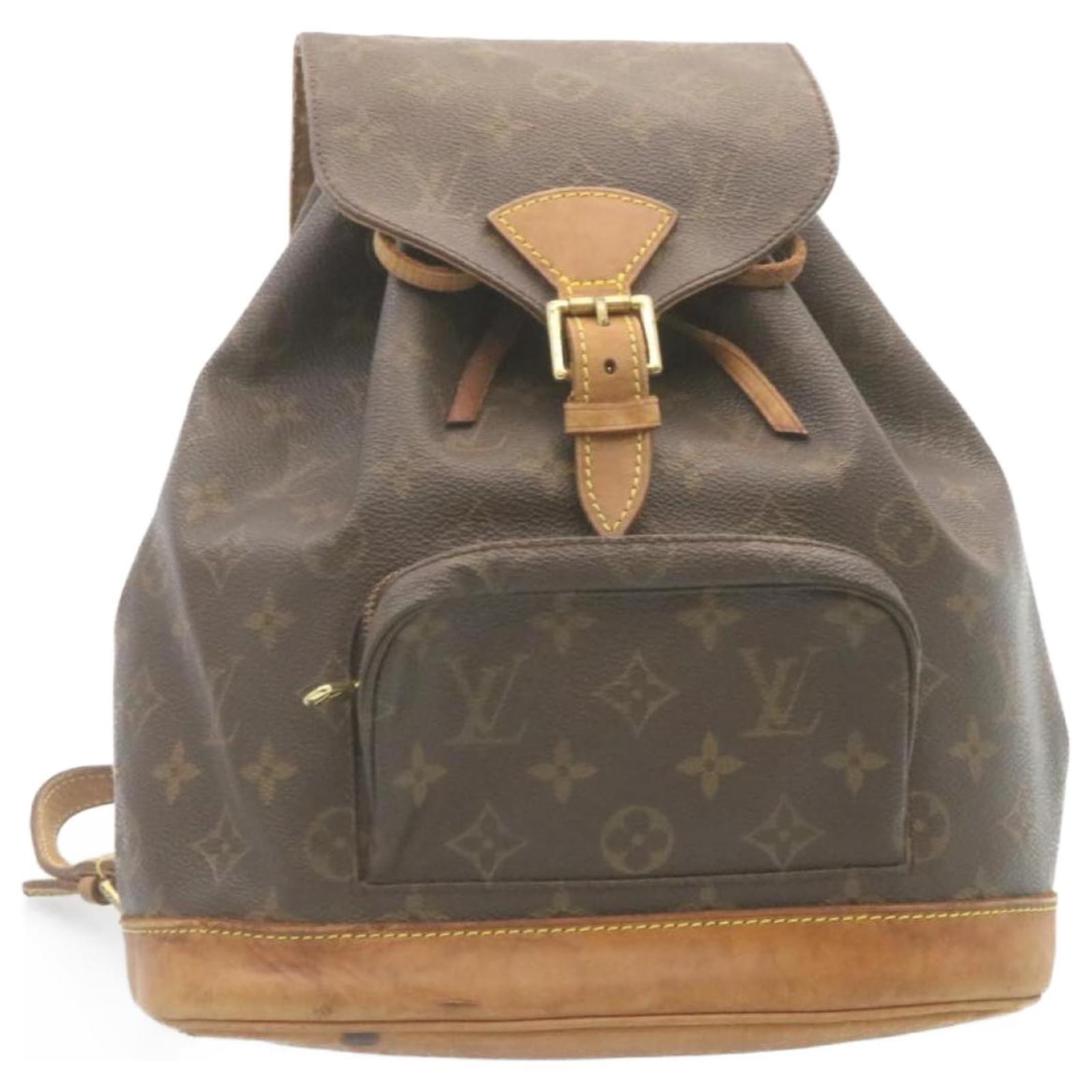 Louis Vuitton LV Monogram MONTSOURIS MM Backpack Browns Bag M51136
