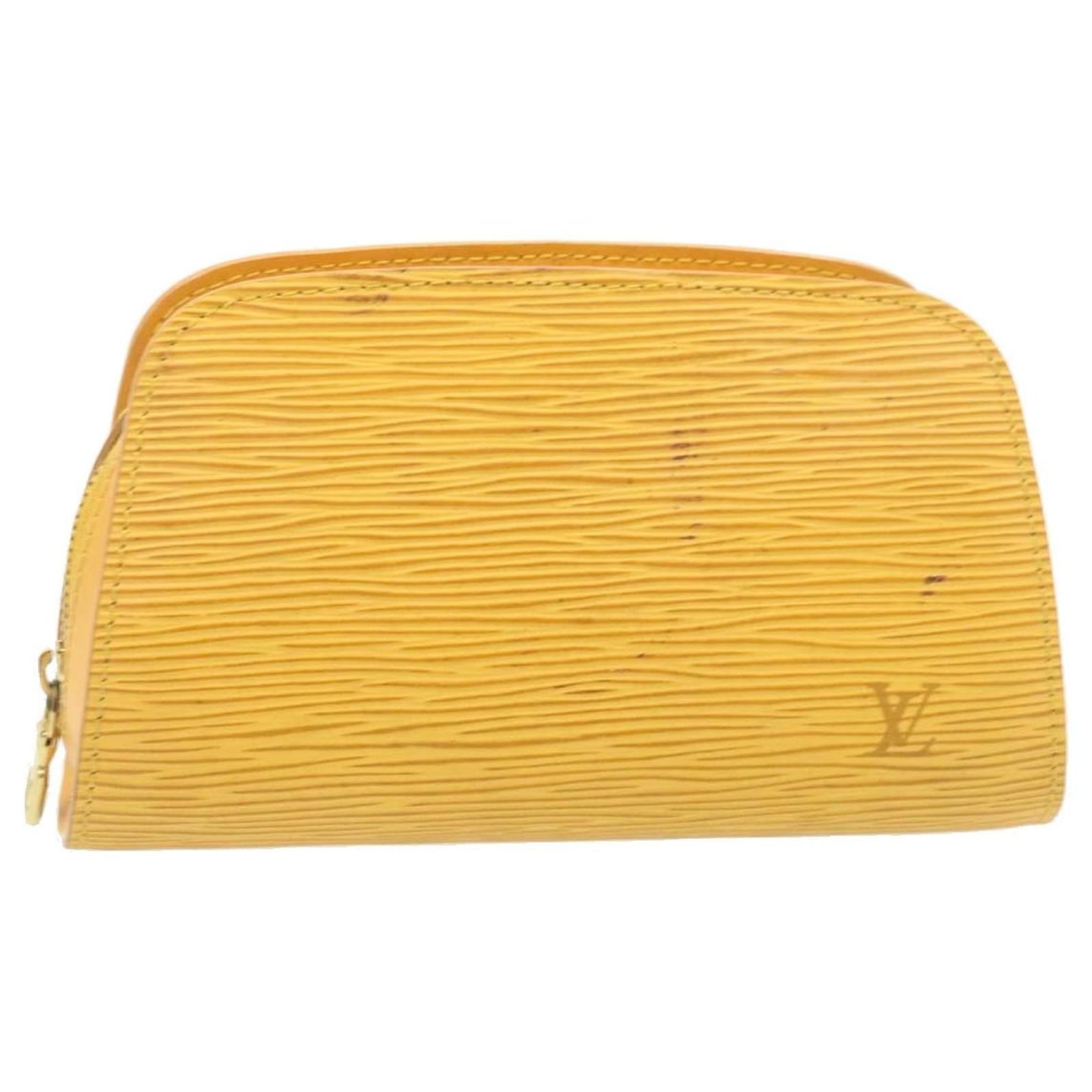 Louis Vuitton Cosmetic Pouch Epi Leather