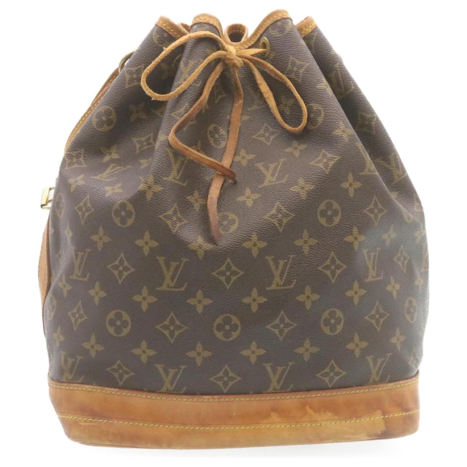 Auth Louis Vuitton Monogram Noe Shoulder Tote Bag M42224 AR0946
