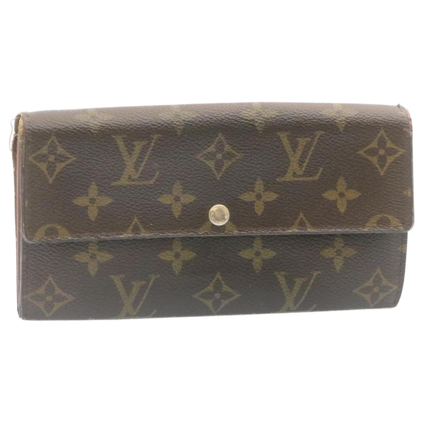 Louis Vuitton Monogram Portefeuille Sarah Long Wallet