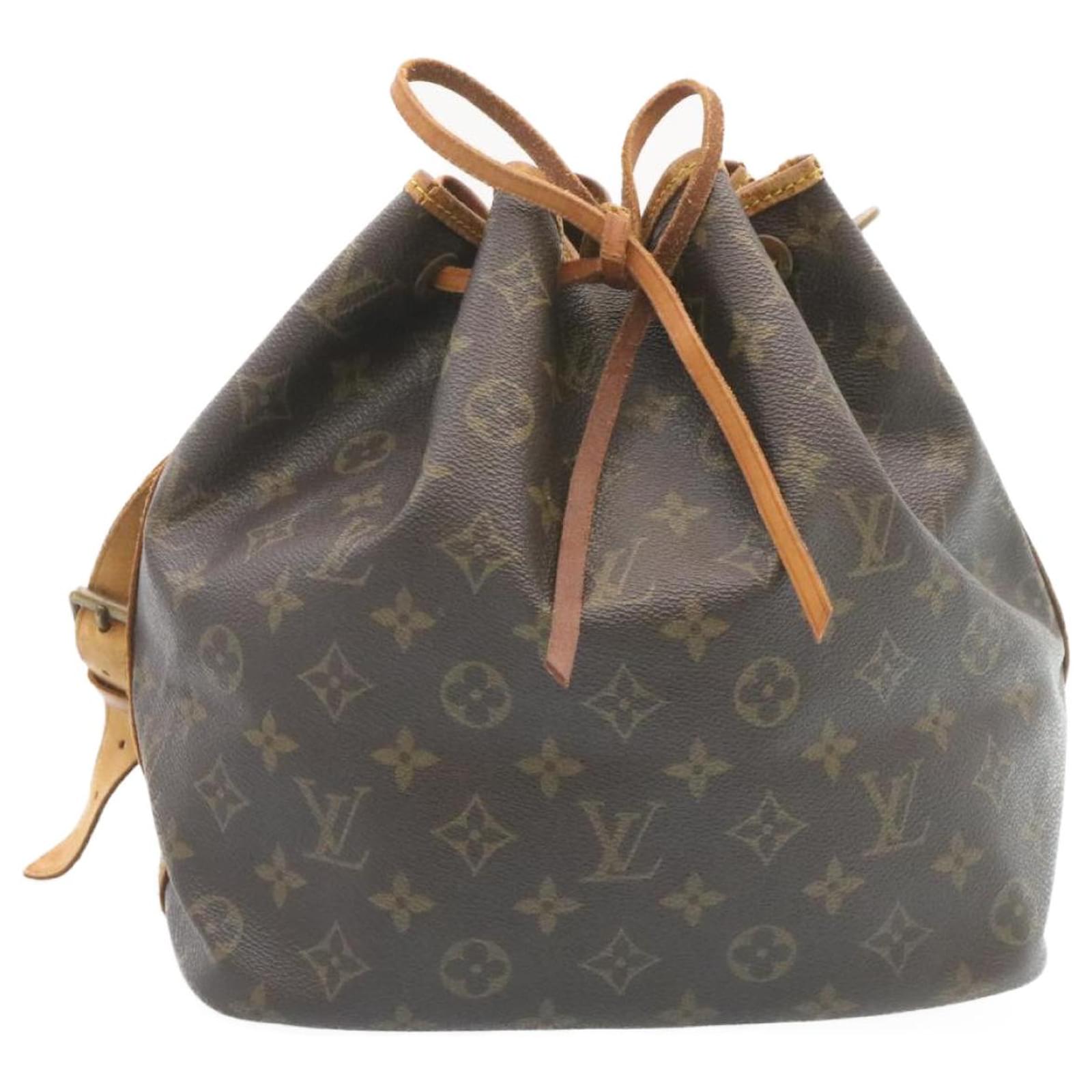 LOUIS VUITTON Monogram Mini Noe Hand Bag M42227 LV Auth 36084 Cloth  ref.802313 - Joli Closet