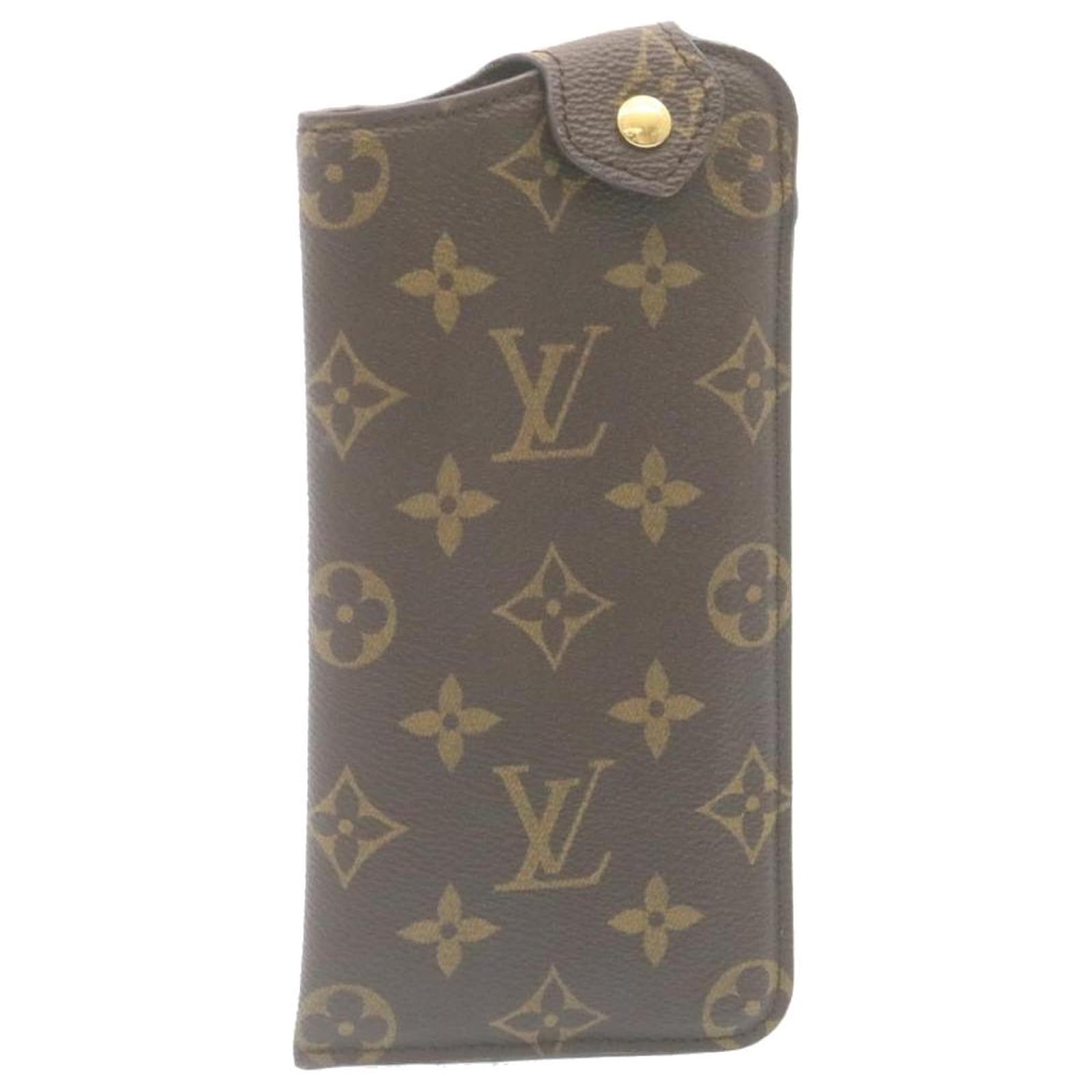 Louis Vuitton Eye Glasses Case Holder Monogram Etui a Lunettes 