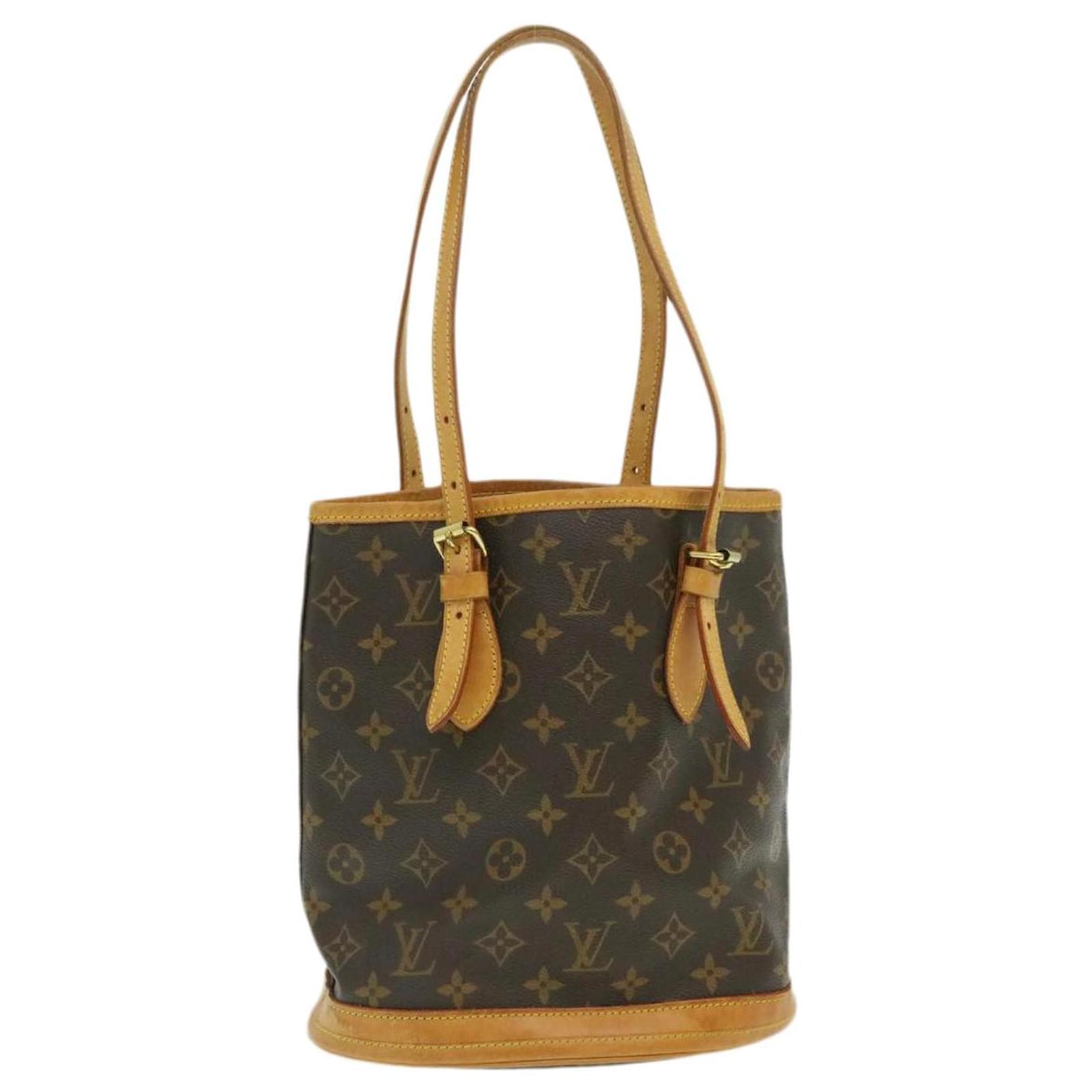 Louis Vuitton Bucket PM Monogram M42238, Purse, Tote