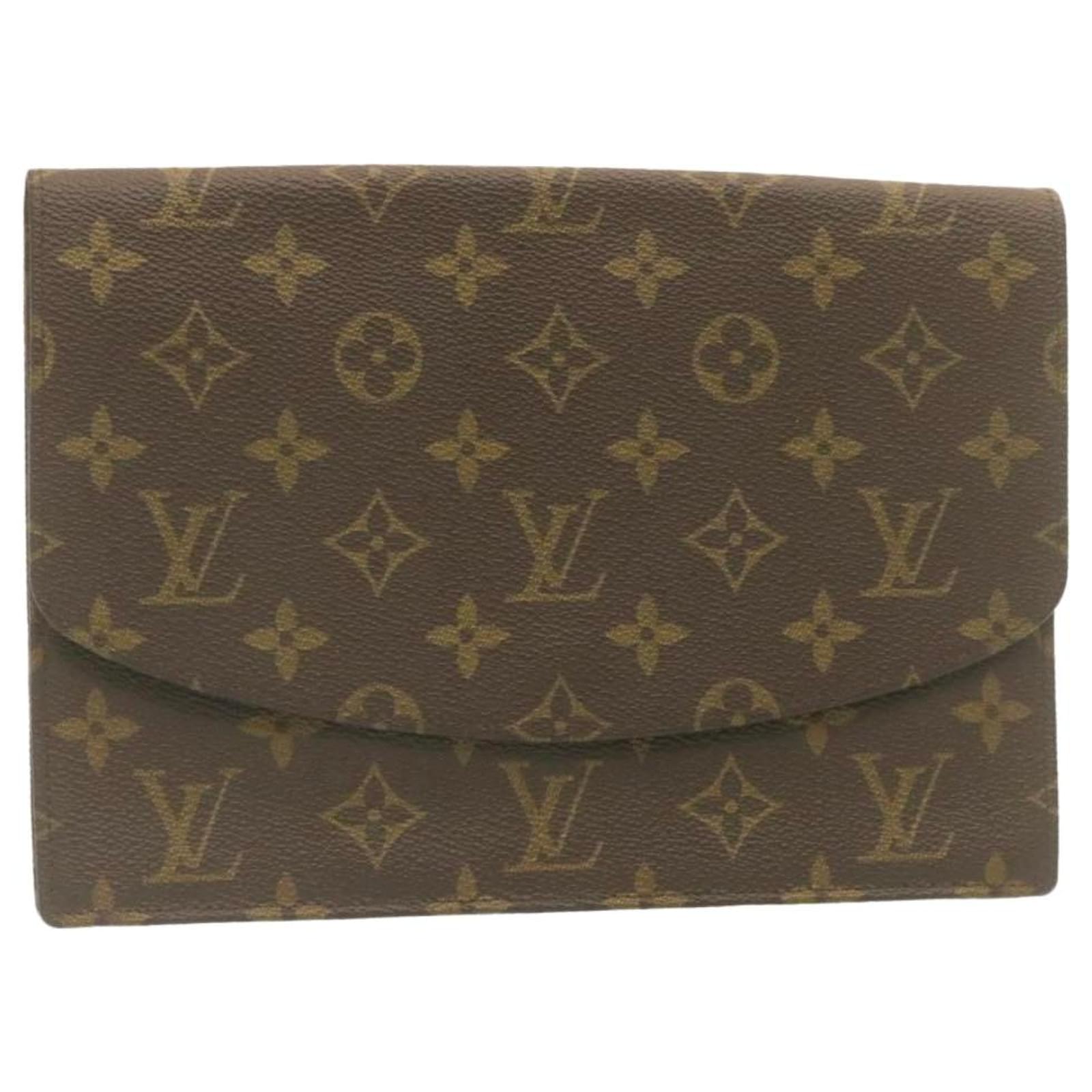 LOUIS VUITTON Monogram Pochette Rabat Clutch Bag