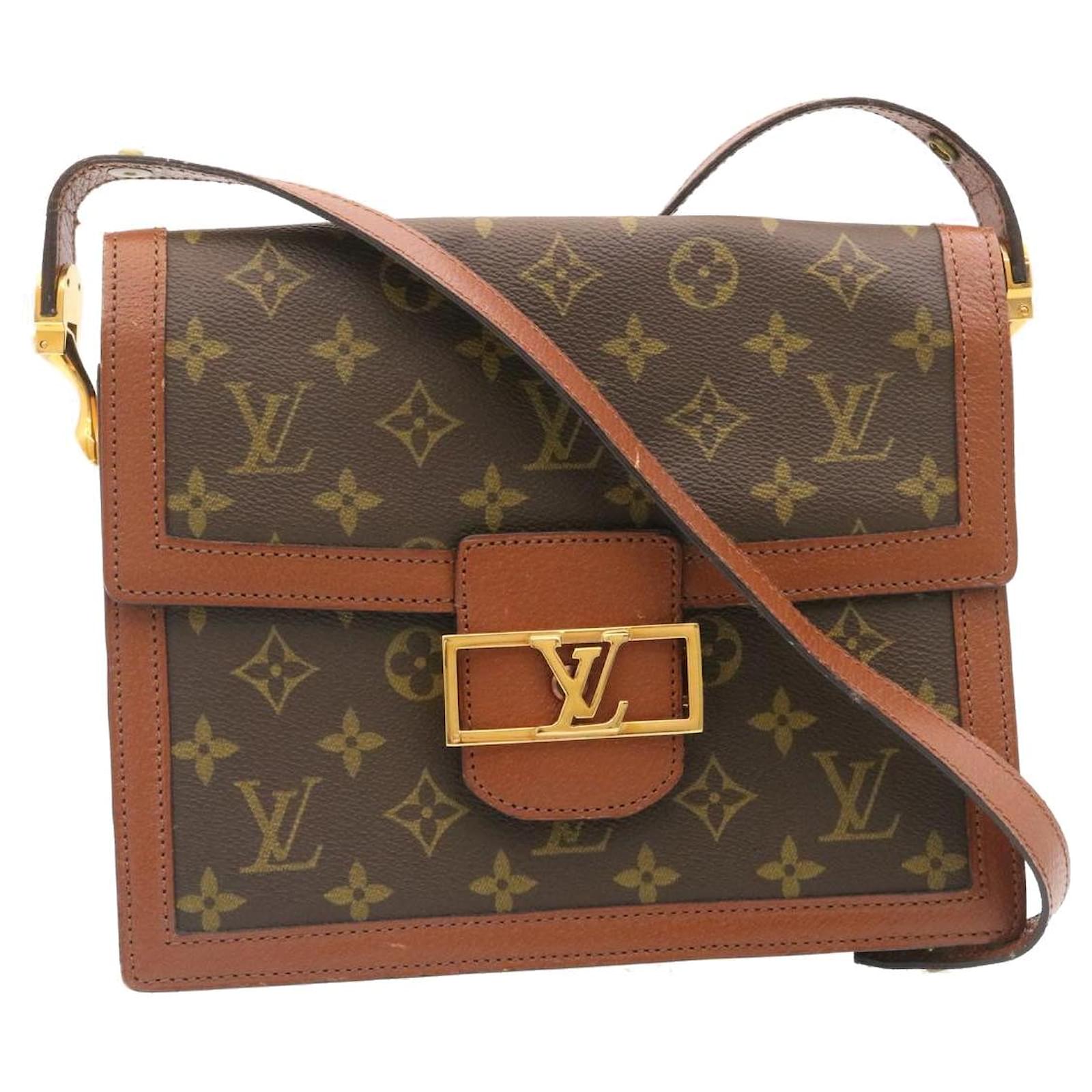 LOUIS VUITTON Monogram Sac Dauphine Shoulder Bag Vintage M51410 LV