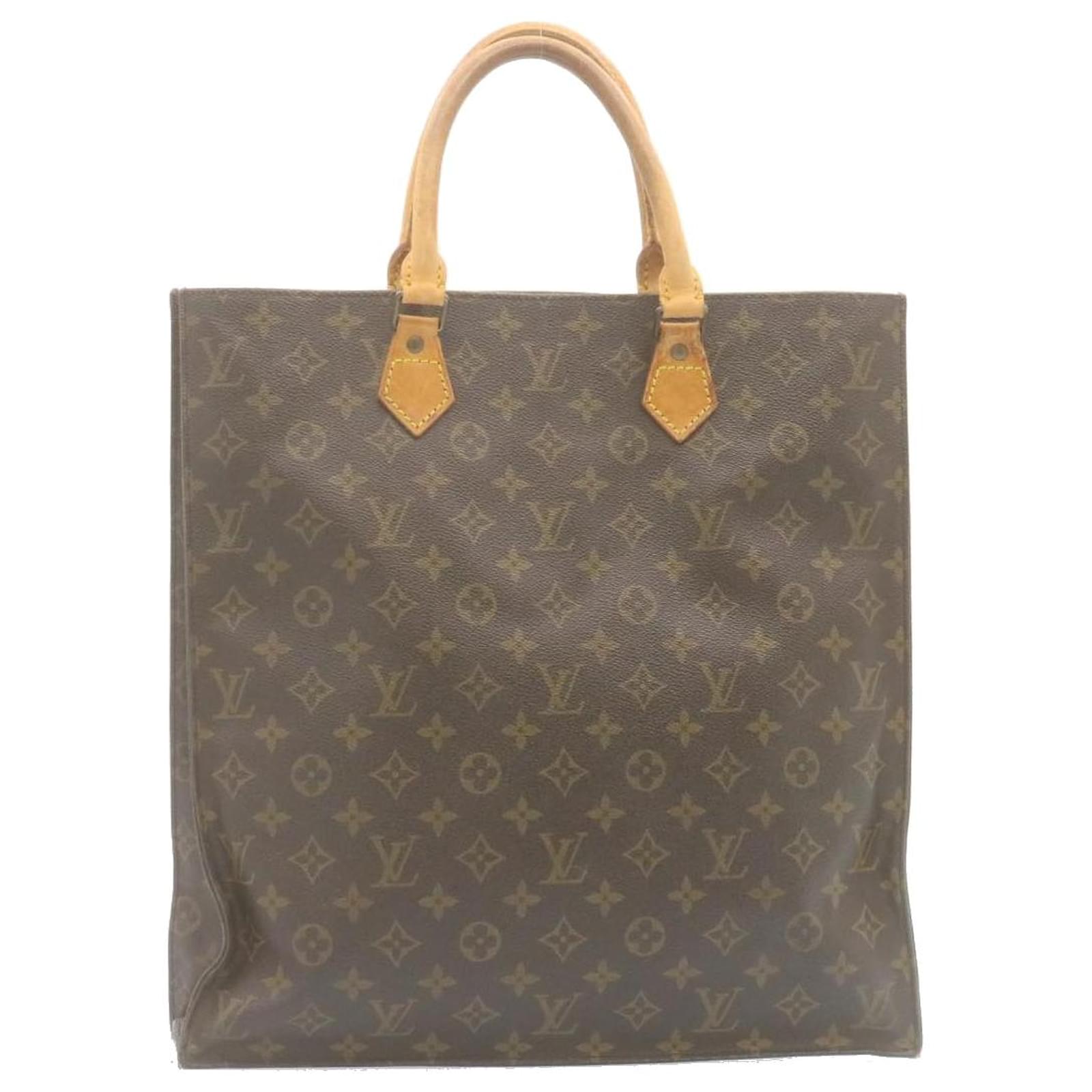 LOUIS VUITTON Monogram Deauville Hand Bag M47270 LV Auth tp259