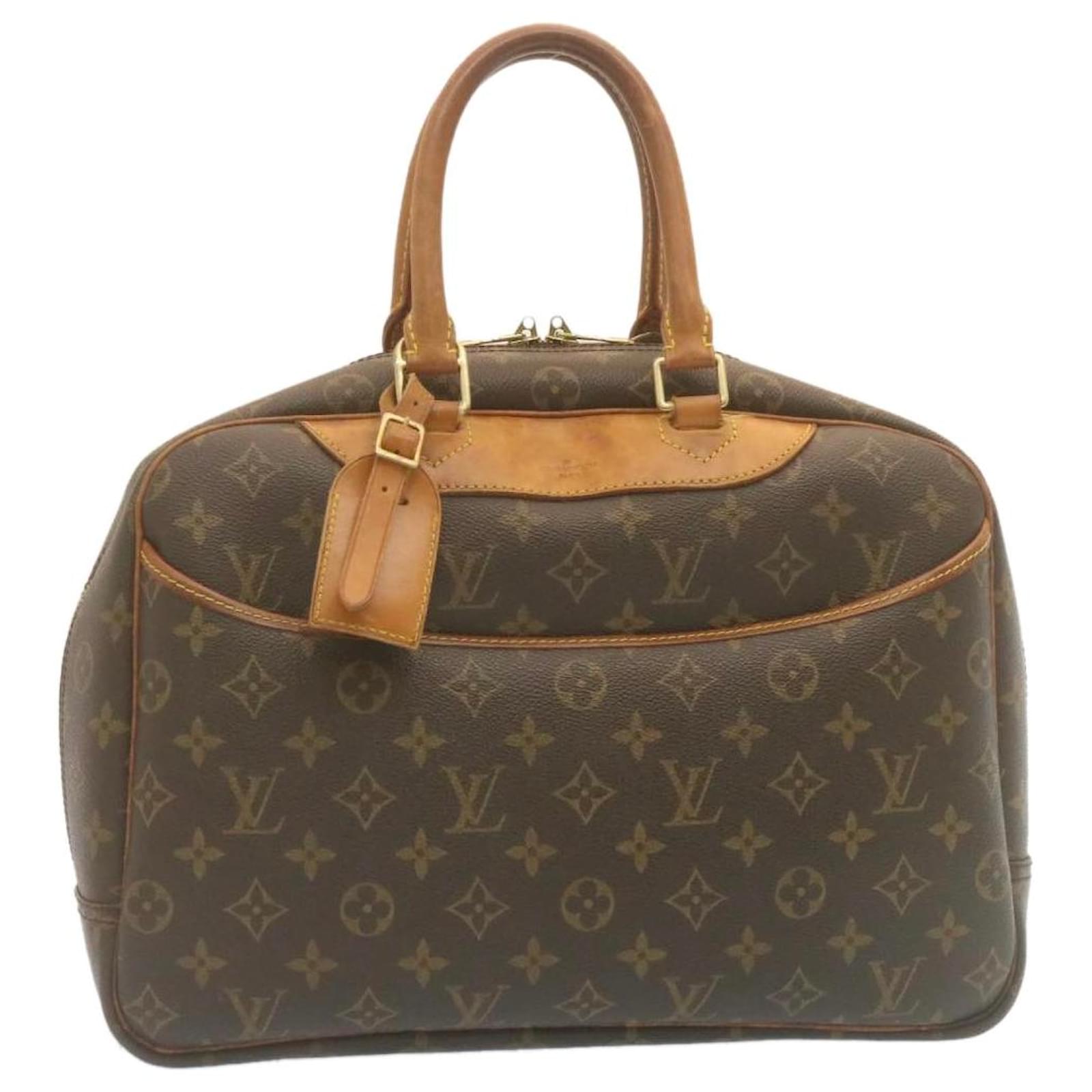 Auth Louis Vuitton Monogram Deauville M47270 Women's Handbag