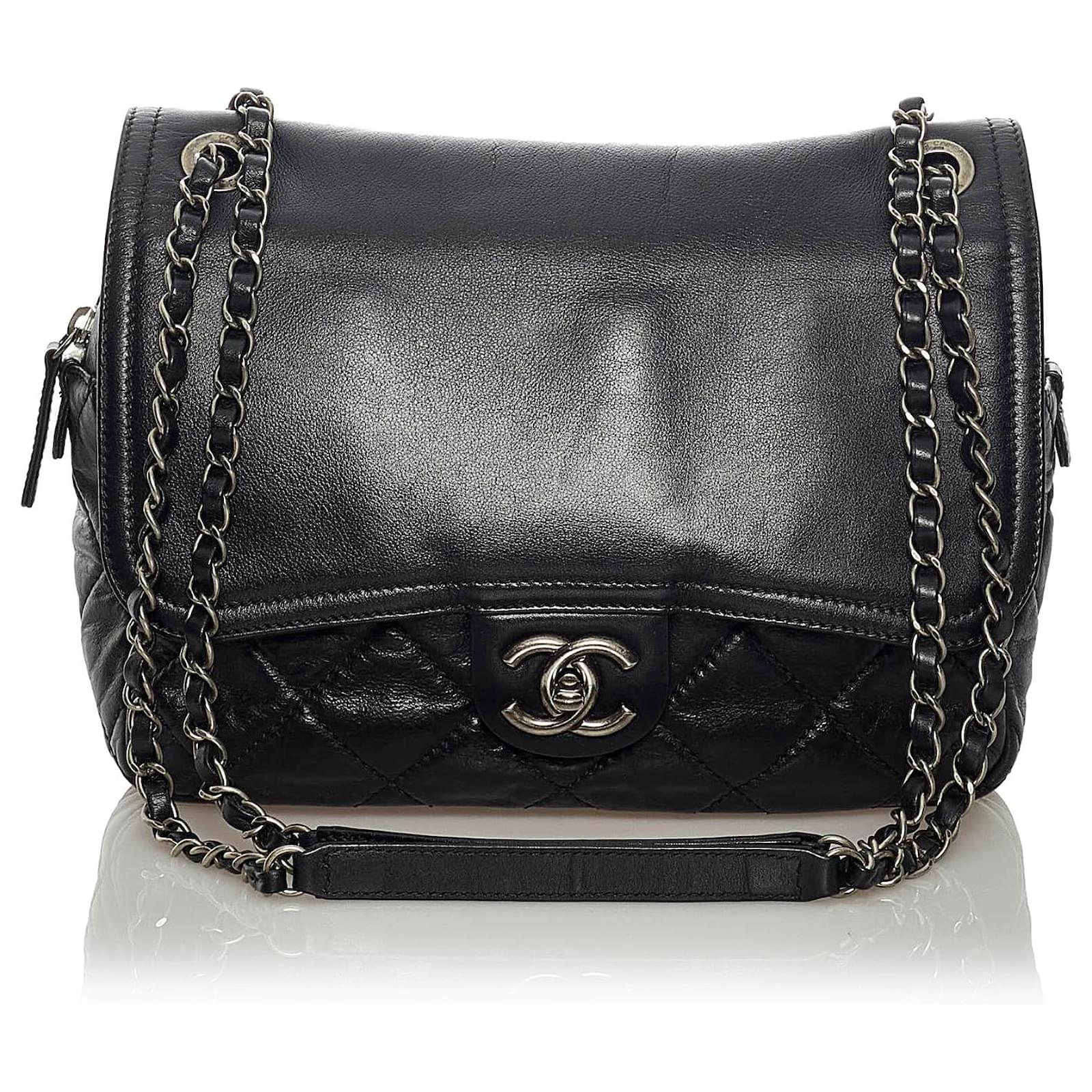 Chanel Black In The Mix Zip Flap Leather Crossbody Bag ref.534063 - Joli  Closet