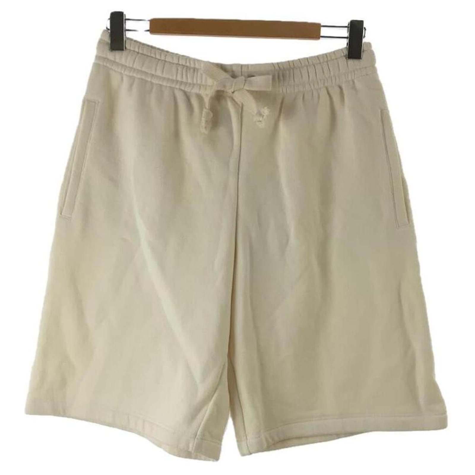 GUCCI Shorts / S / Cotton / WHT / Sweatshirt / Orgasmique print 