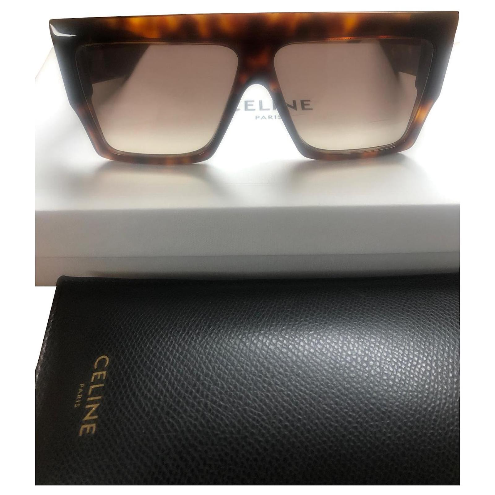 Céline Celine Eyewear Brown Acetate ref.535090 - Joli Closet