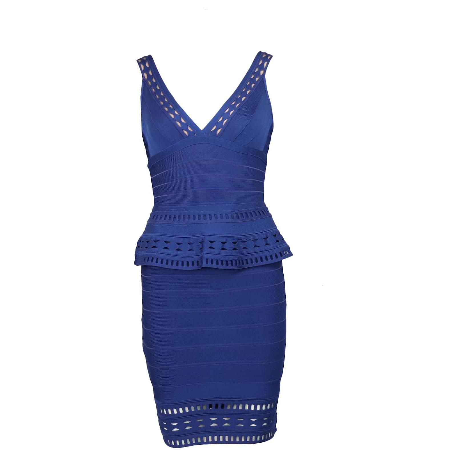 herve leger peplum dress Herve Leger Sleeveless V Neck Peplum Dress, $1,390 | Nordstrom