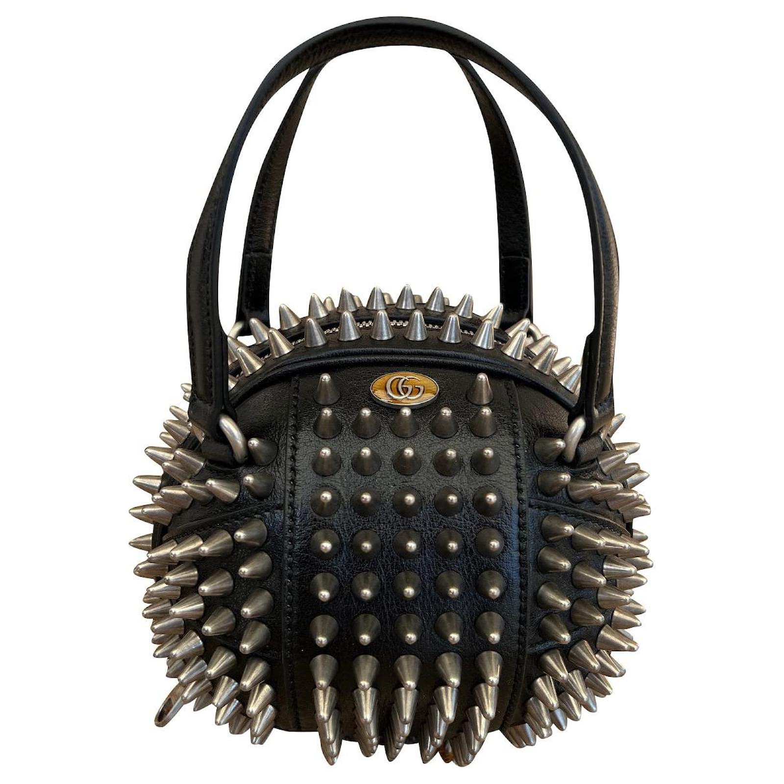 gucci studded purse