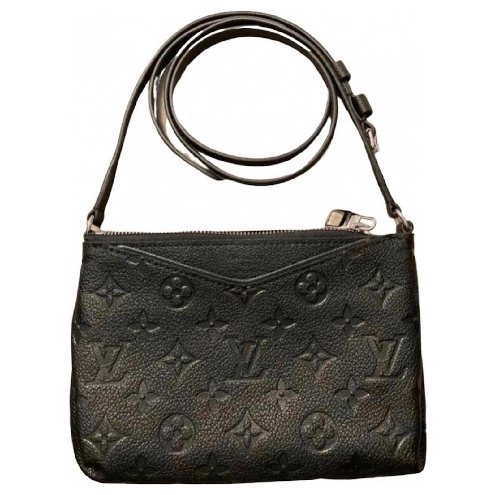 Louis Vuitton Pallas Black Leather ref.537974 - Joli Closet