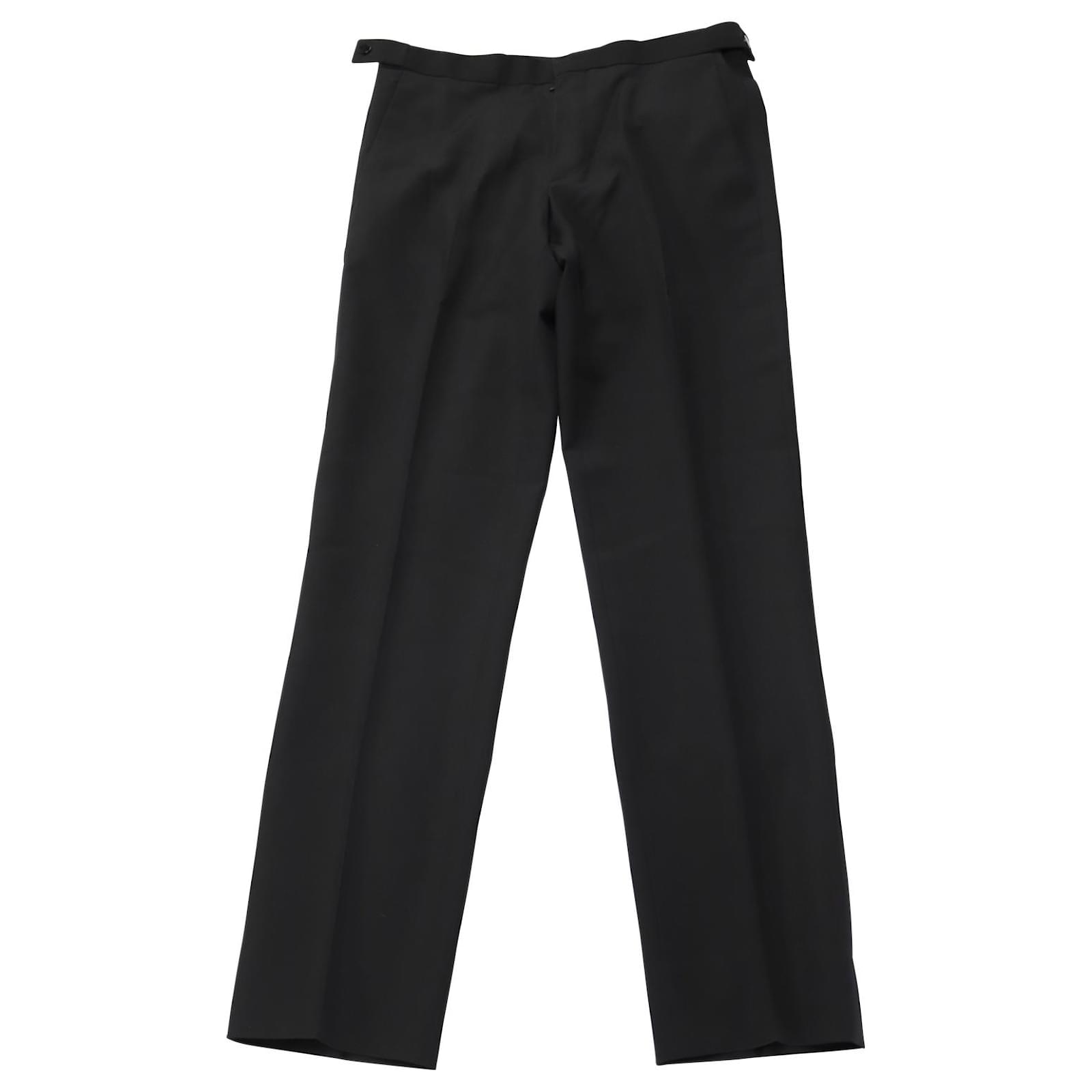 Dior Classic Trousers in Black Virgin Wool ref.538340 - Joli Closet