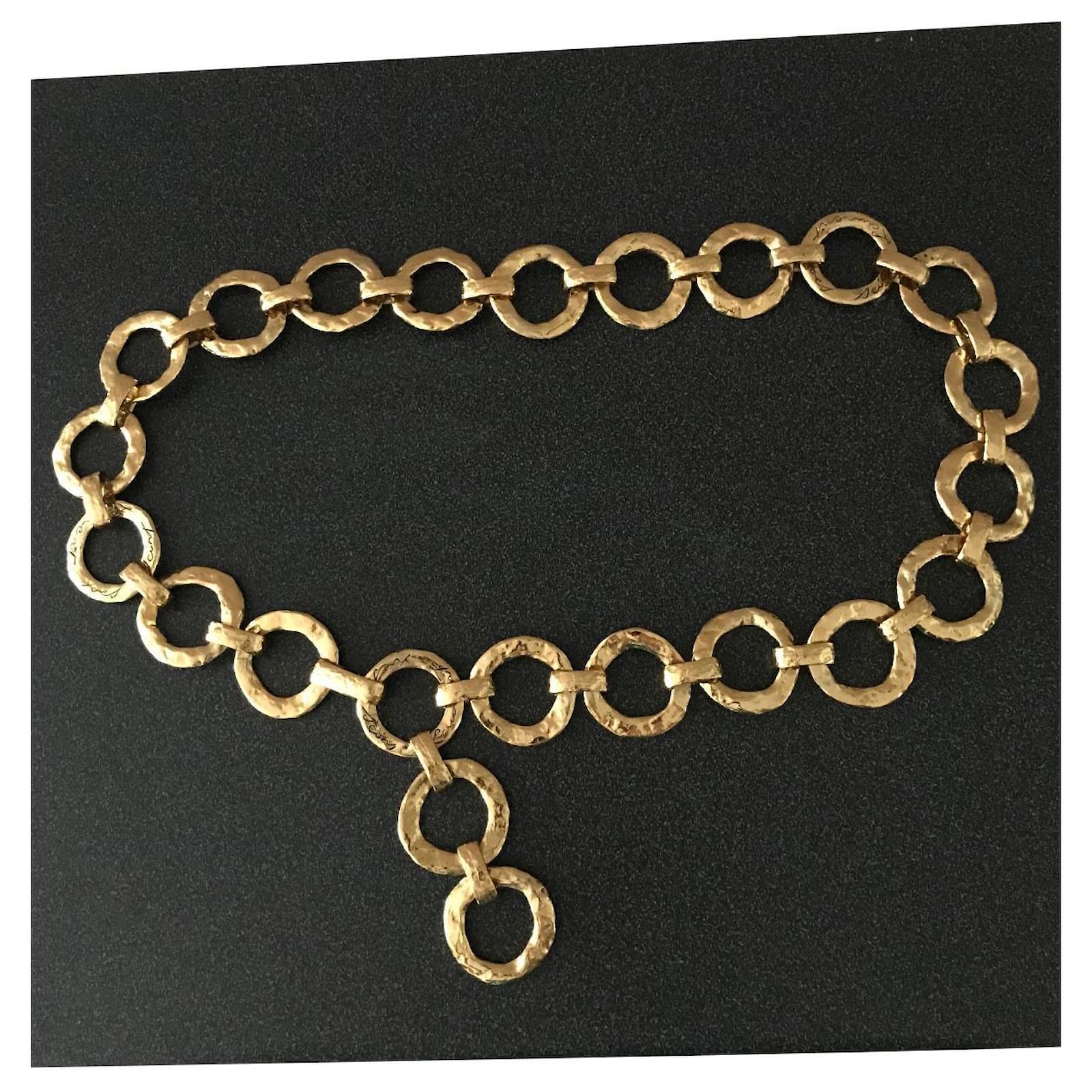 Yves Saint Laurent Belts Gold hardware Metal ref.538496 Joli Closet