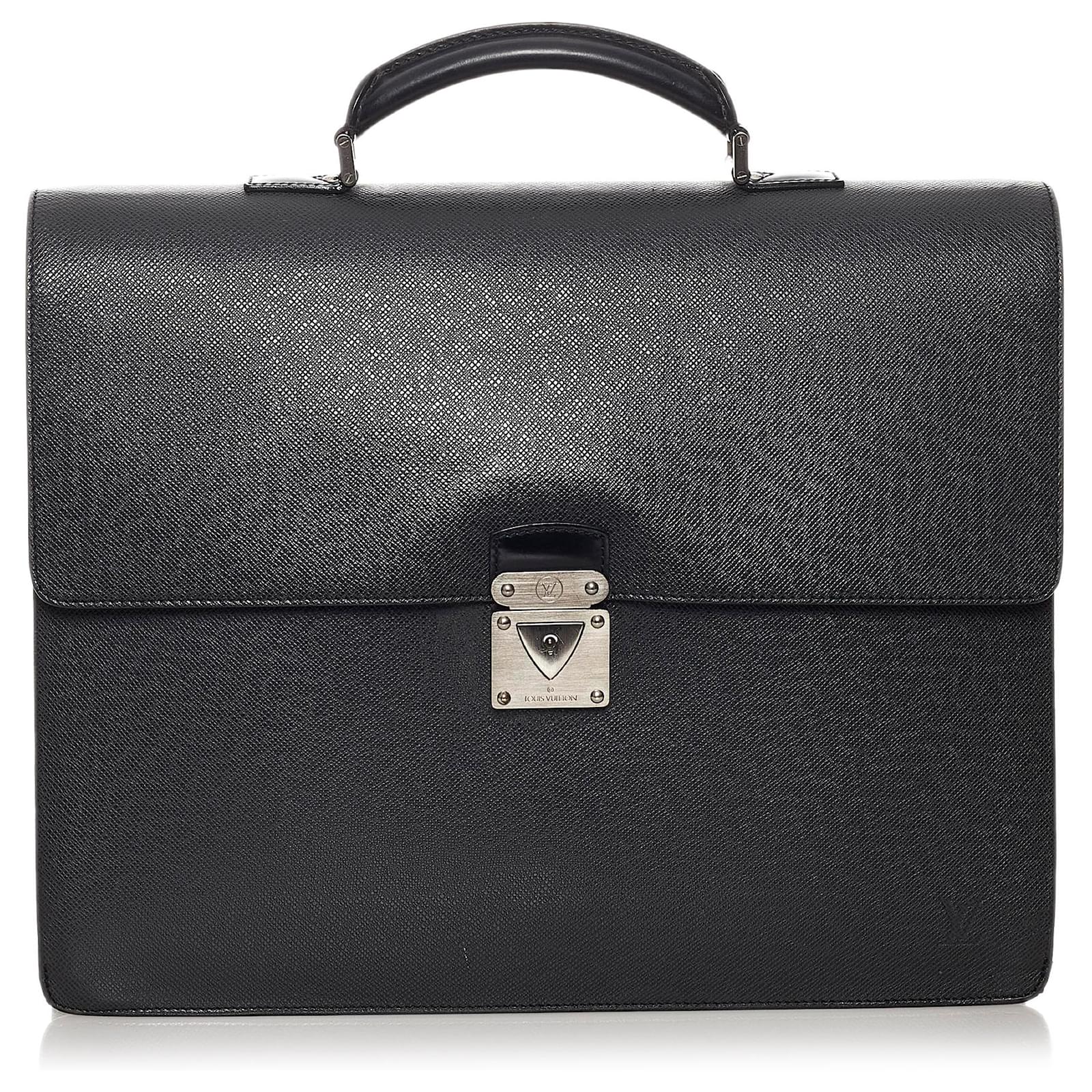 LOUIS VUITTON MOSKOVA Taiga Leather Briefcase / Portfolio - Made In  France