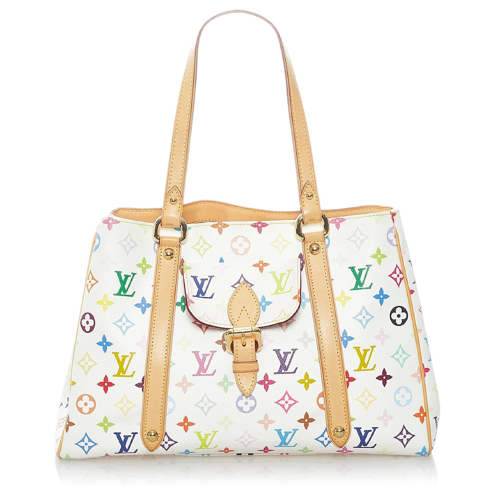 LOUIS VUITTON Femme Aurelia en Cuir en Blanc