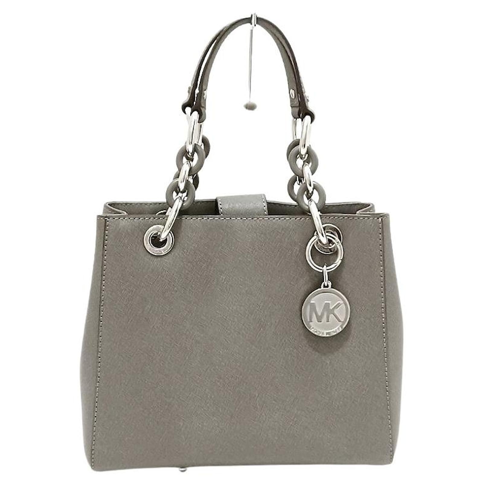 Michael Kors tote bag Grey Leather ref.540375 - Joli Closet