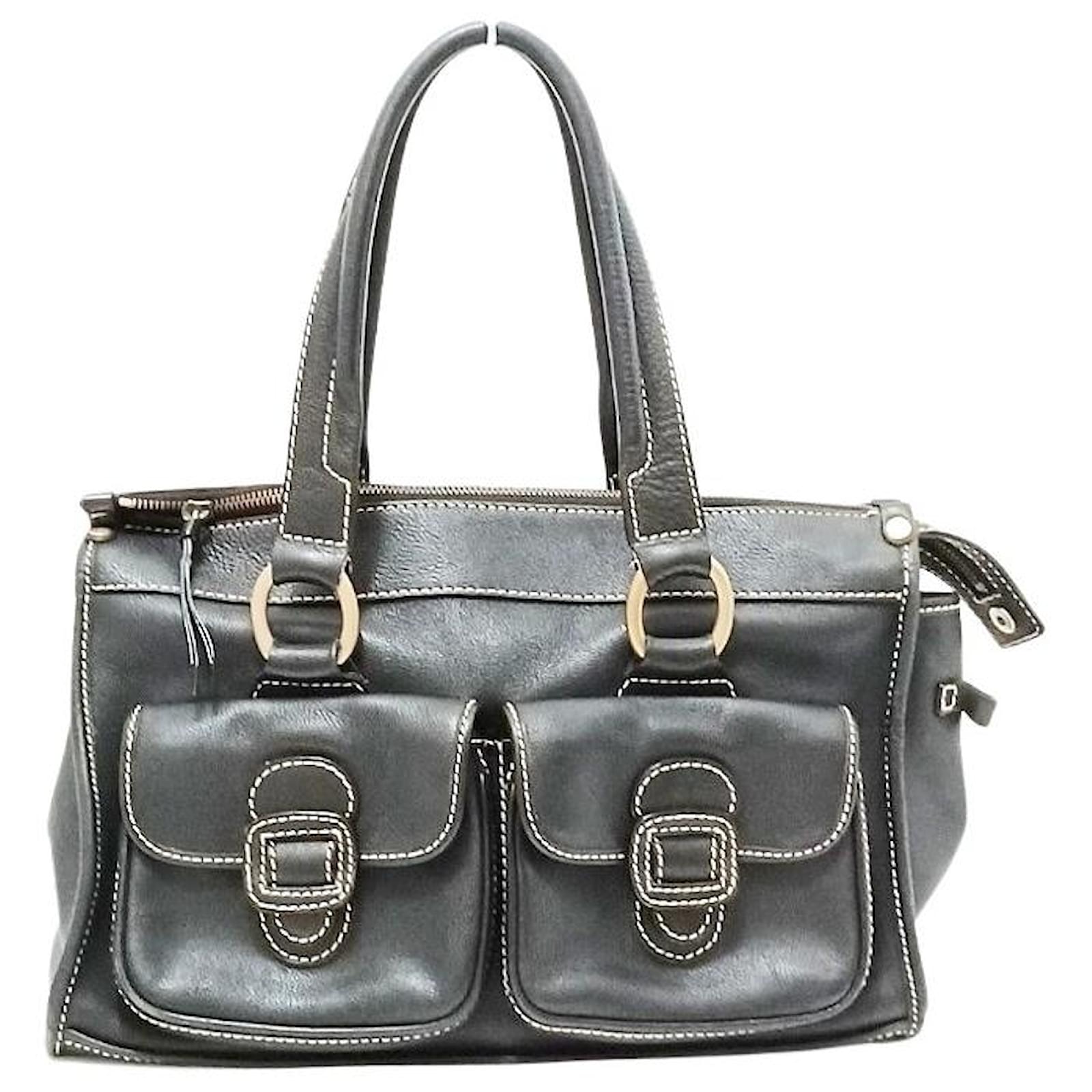 Céline Celine handbag Black Leather ref.540418 - Joli Closet