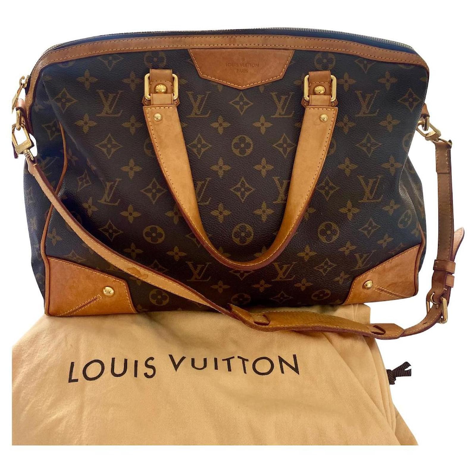 Louis Vuitton Retiro model Dark brown Leather ref.541110 - Joli Closet