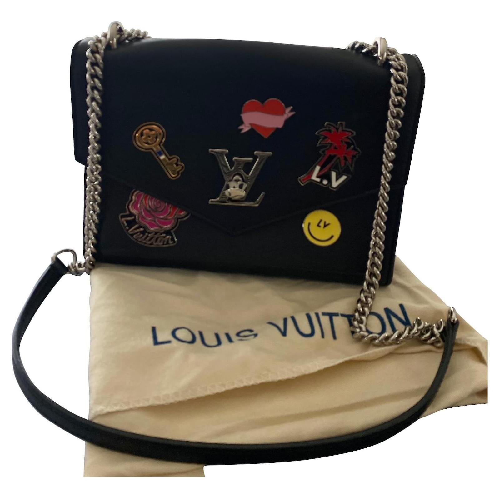 Louis Vuitton My Lockme Mylockme Pochette, Black