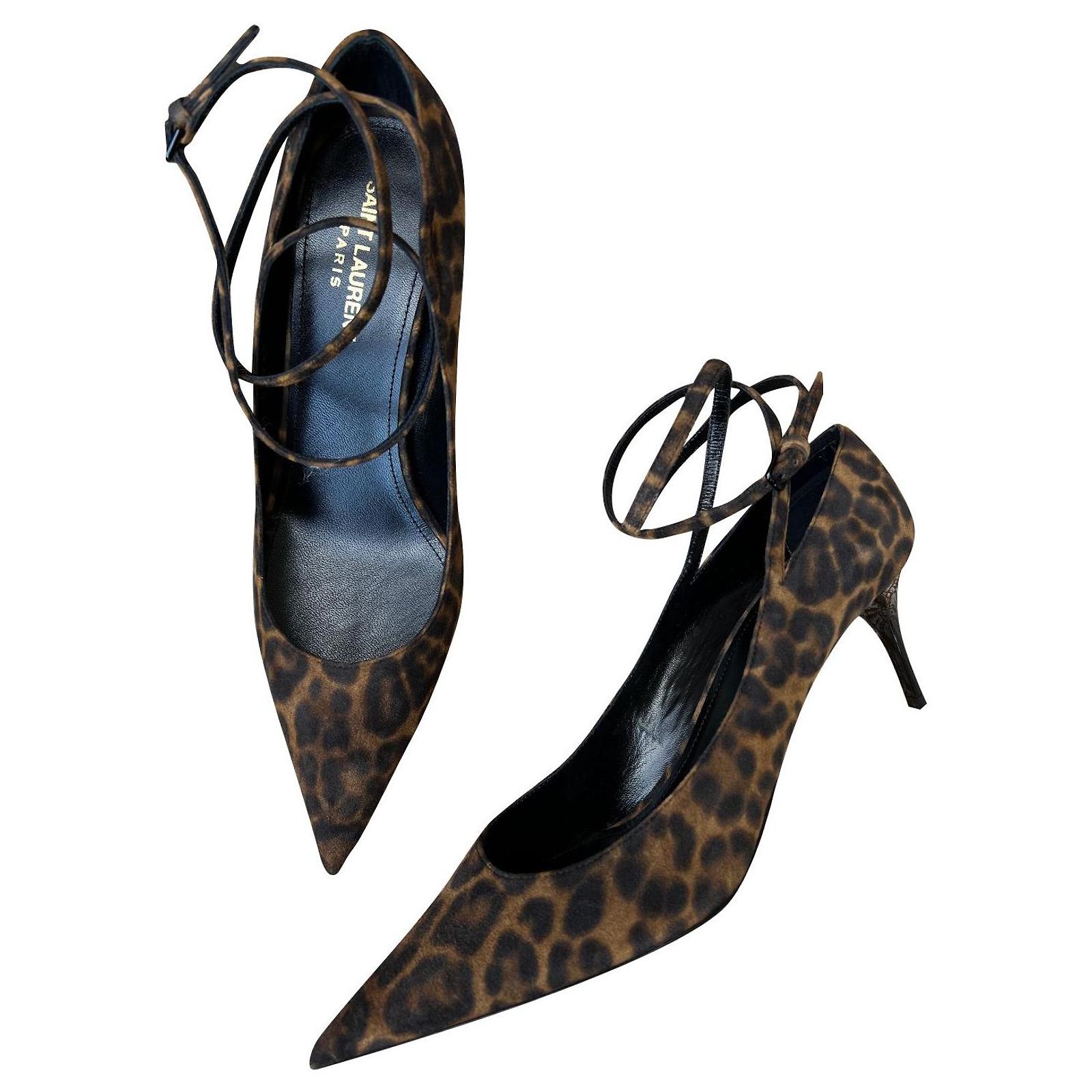 Talons En Cuir Marron Tamaris - Taille 38/5 - Occasion