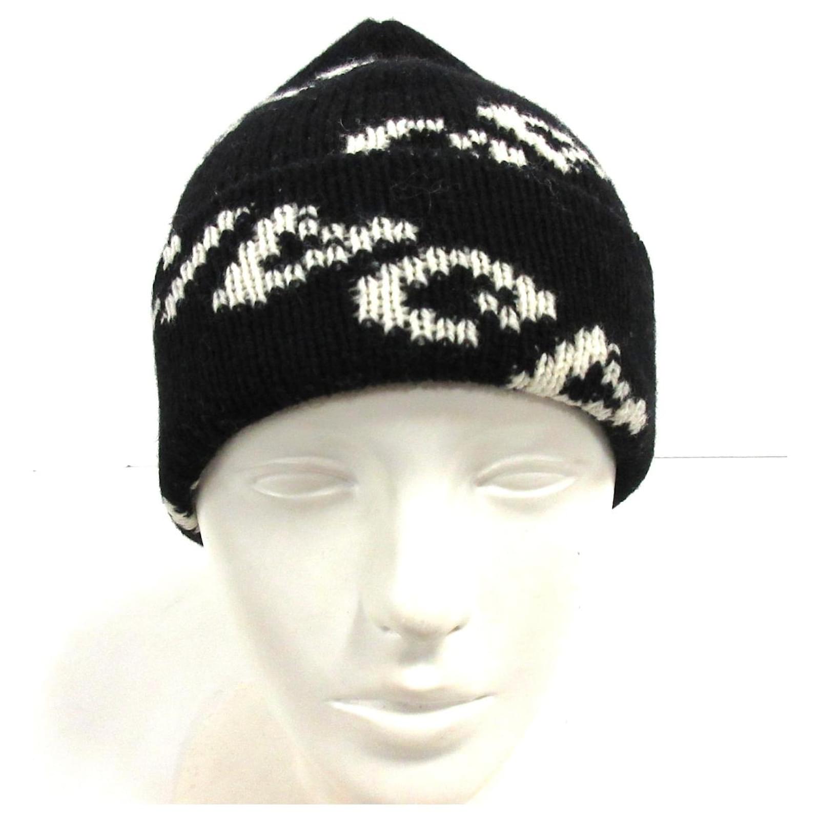 balenciaga beanie on head