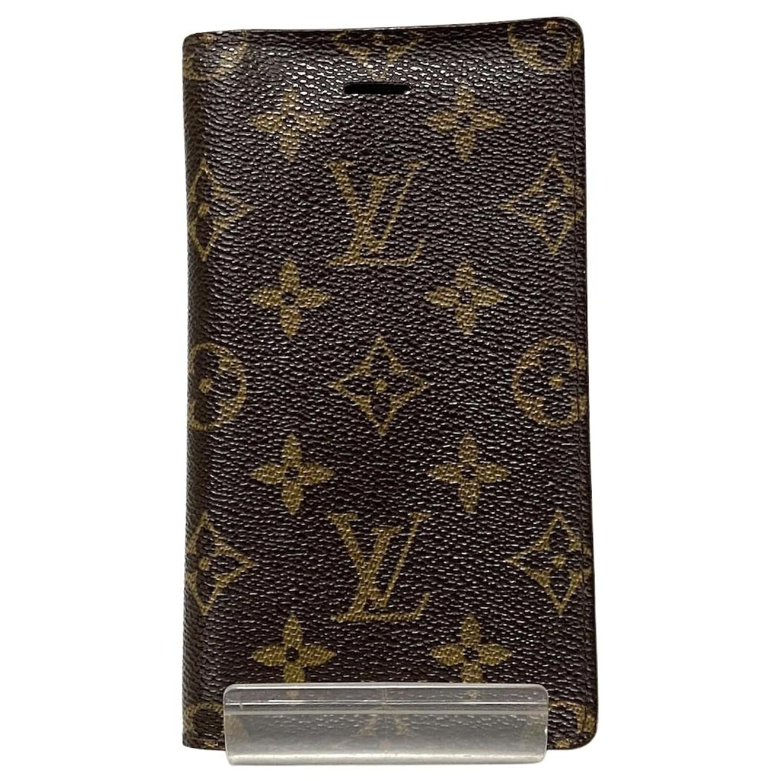 Capa iphone Louis Vuitton Marrom Lona ref.298624 - Joli Closet