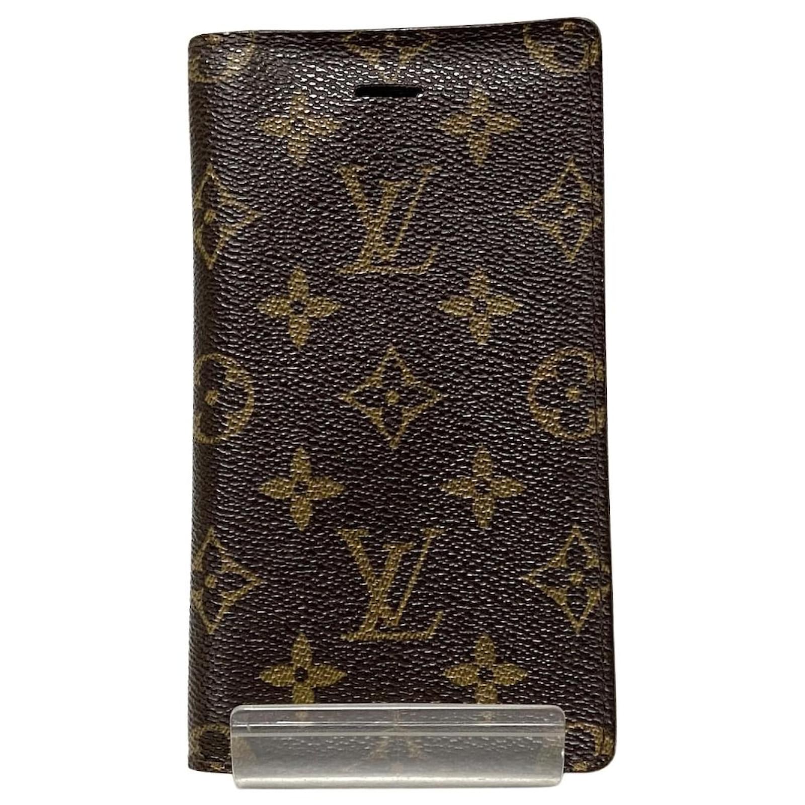 Capa iphone Louis Vuitton Marrom Lona ref.990192 - Joli Closet