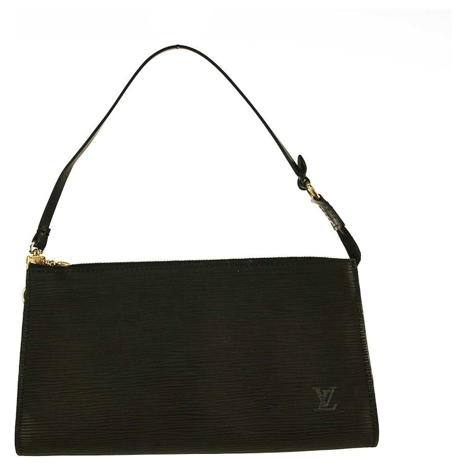 Louis Vuitton Epi Pochette Accessoires 24 - Black Handle Bags