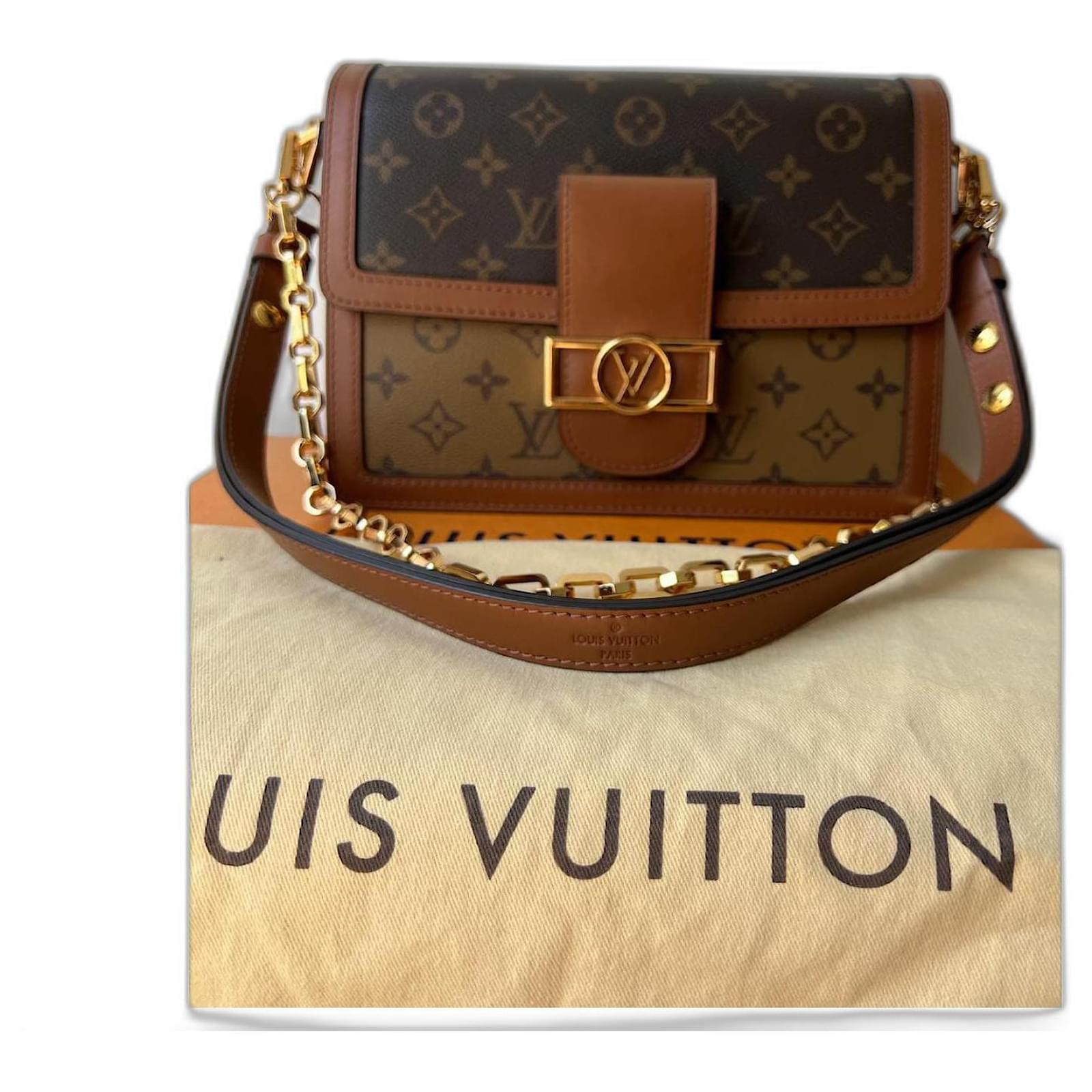 Louis Vuitton Dauphine Brown Cloth ref.237551 - Joli Closet