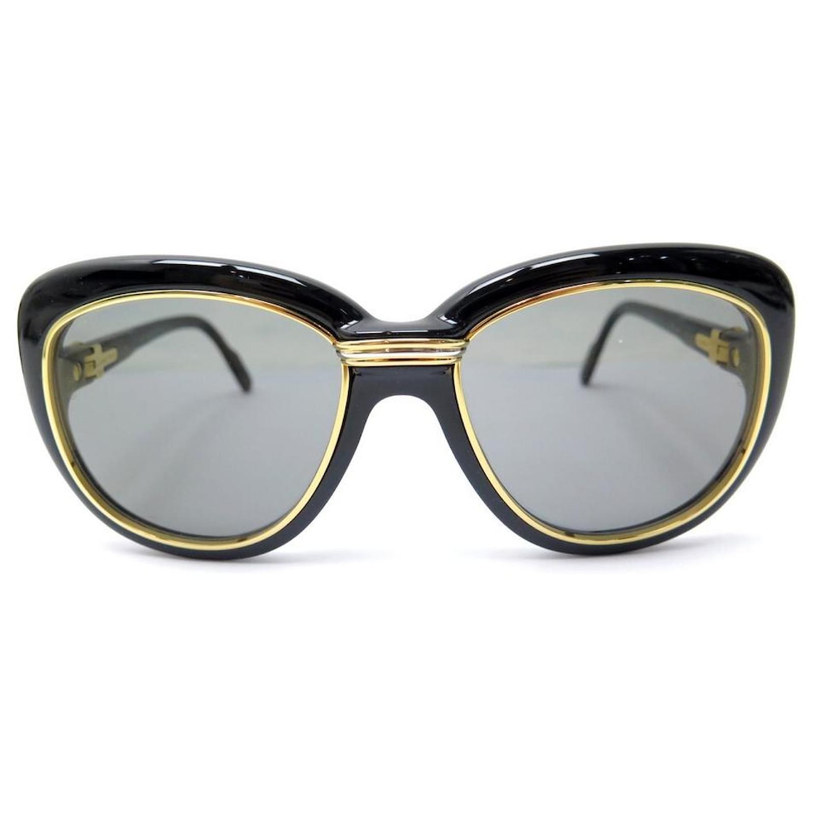 NINE CARTIER SUNGLASSES 3 ORS TRINITY IN BLACK RESIN BLACK SUNGLASSES