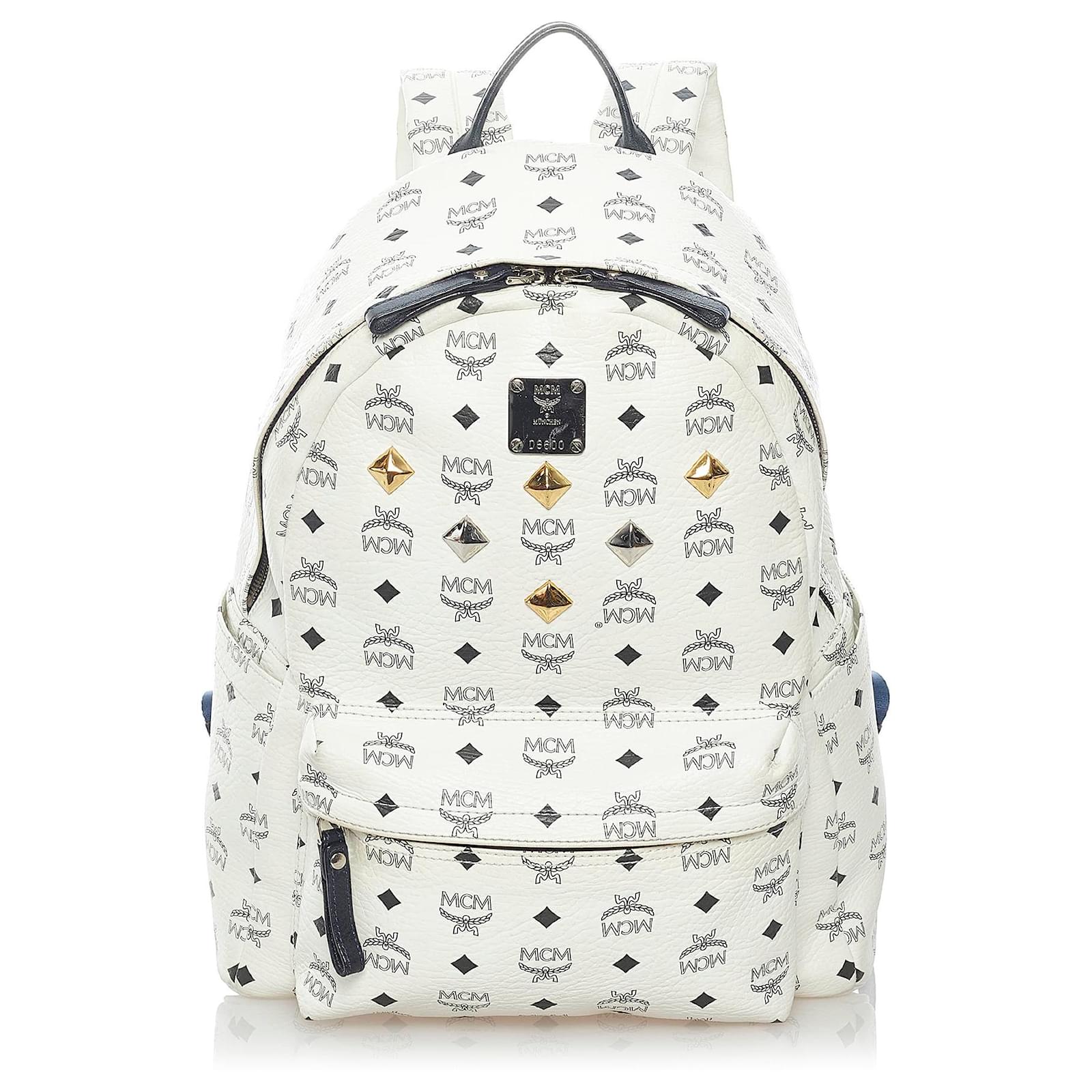 Stark White Backpack, Deux Lux Bags