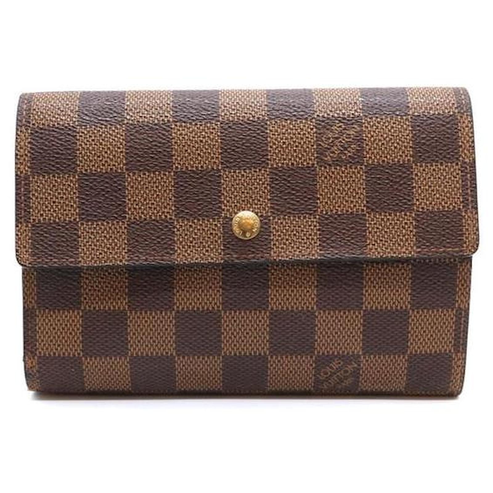 Louis Vuitton Damier Ebene Trifold Wallet