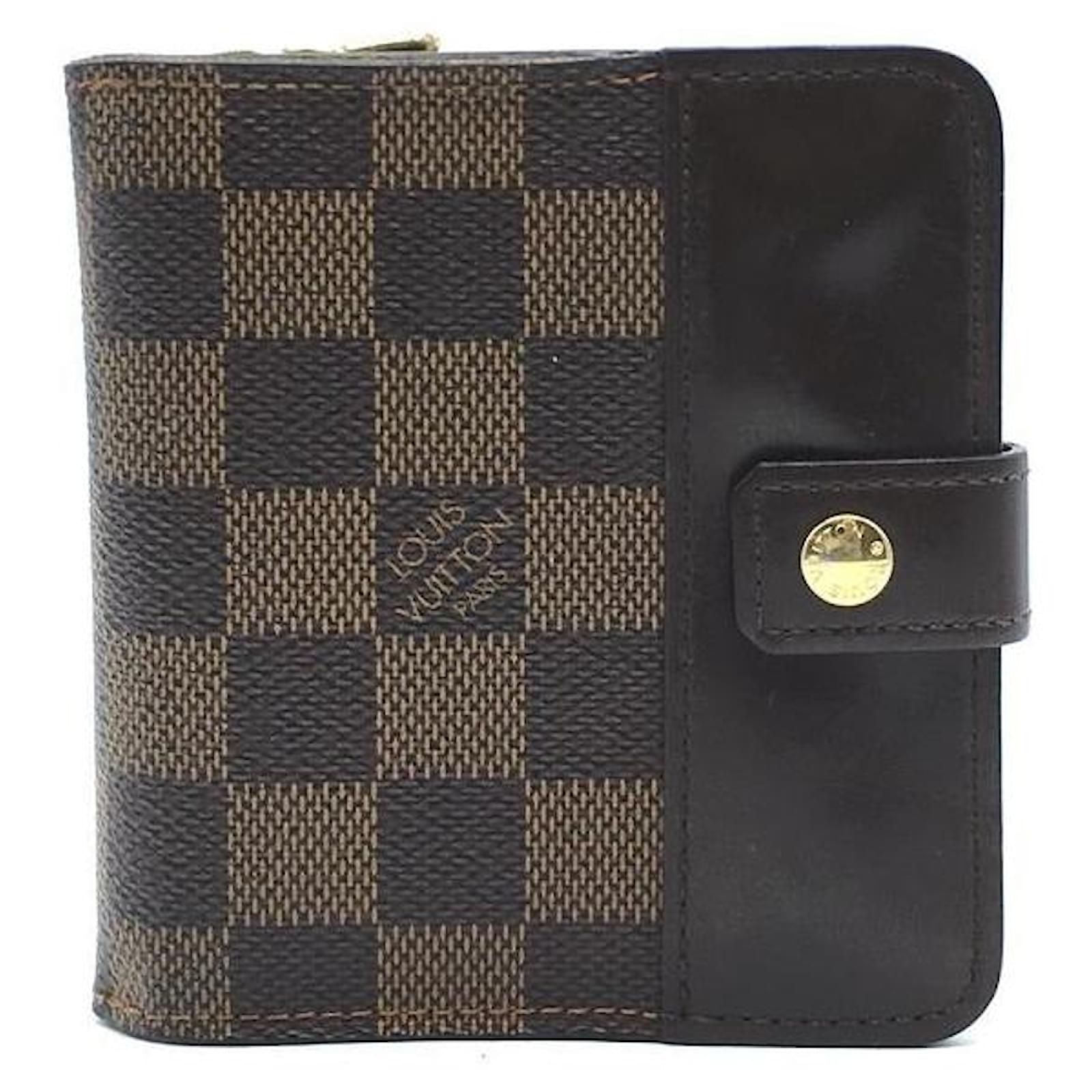 Louis Vuitton Damier Ebene Compact Zippy Wallet