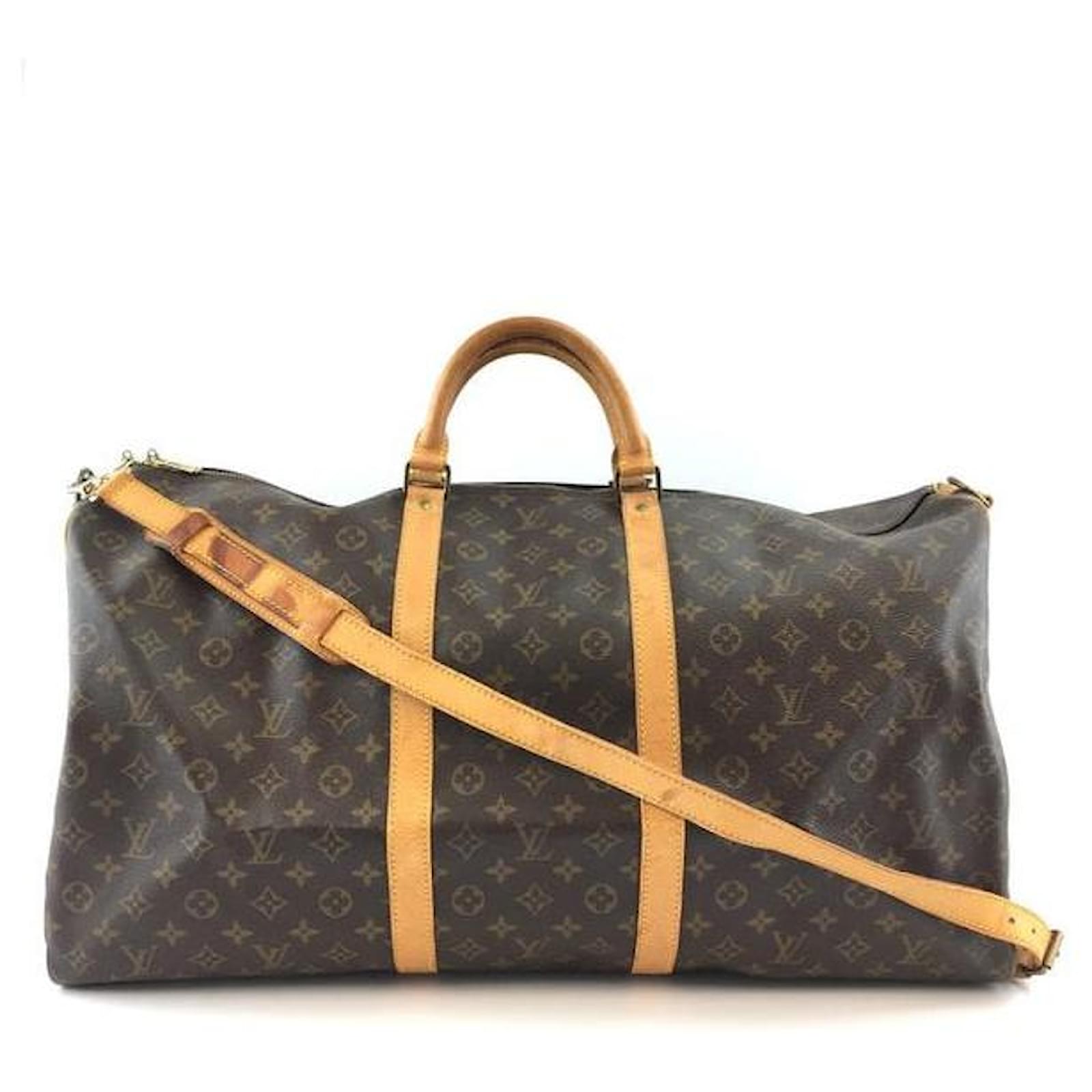 Louis Vuitton Keepall 60 Monogram Canvas Travel Bag